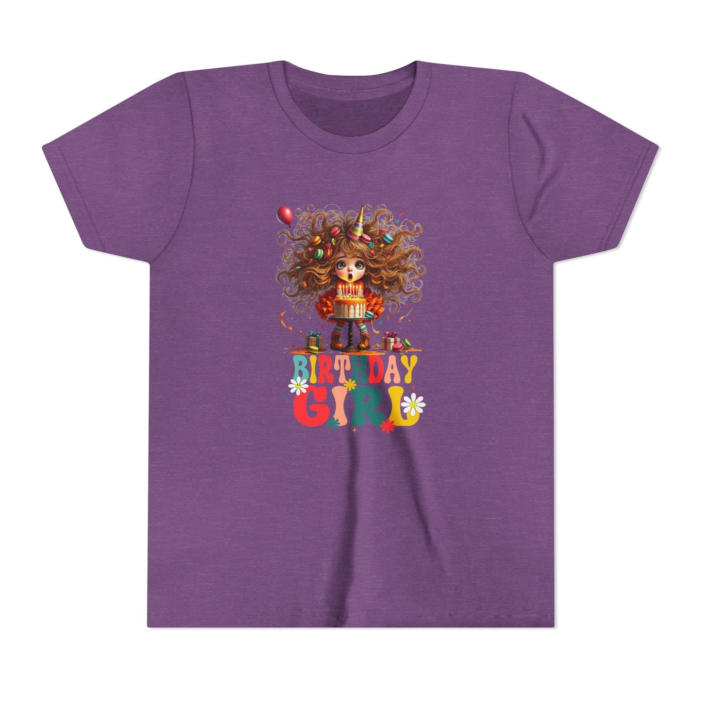 Birthday Girl blow out your candles Youth Tee