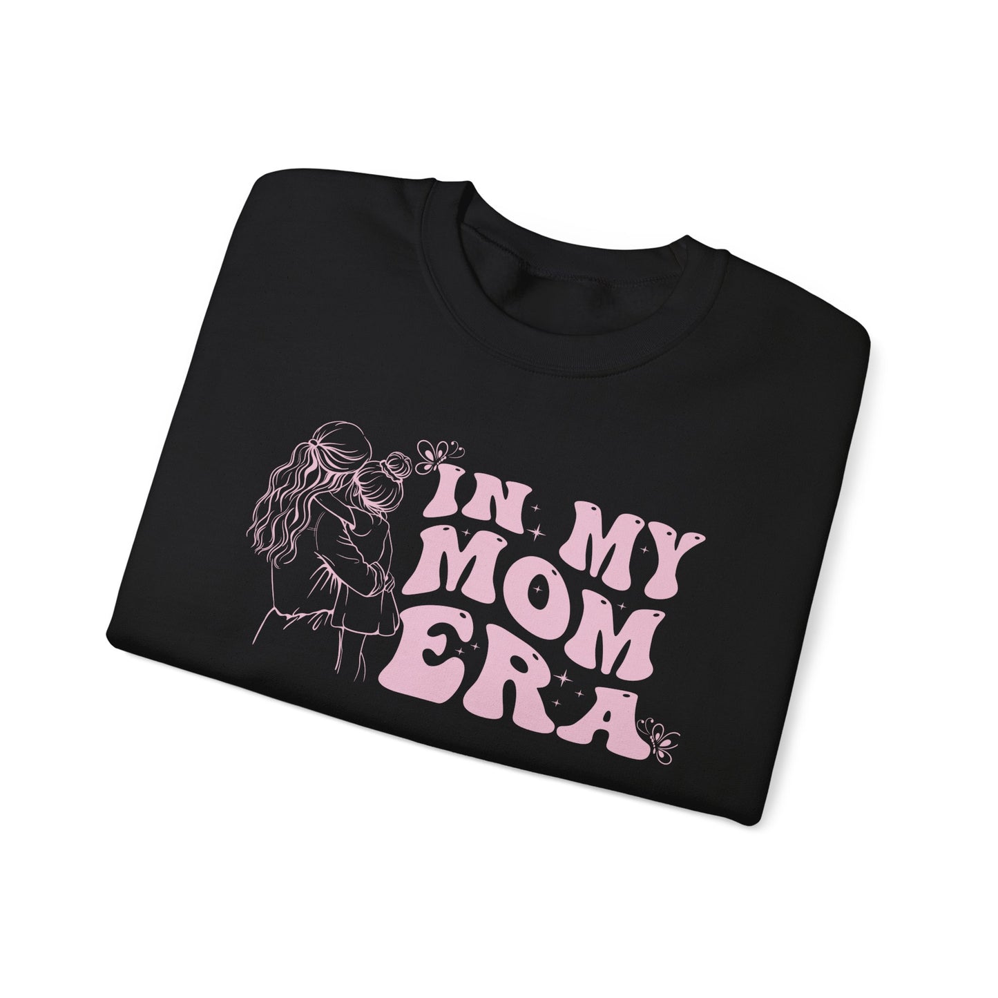 "In My Mom" Era, with Mom and Daughter silhouette Sweatshirt