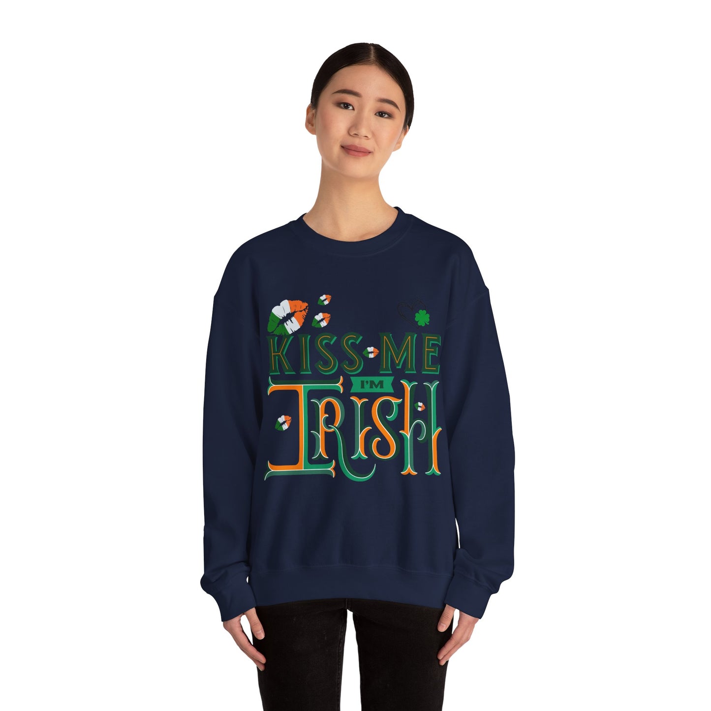 "Kiss Me I'm Irish" Sweater
