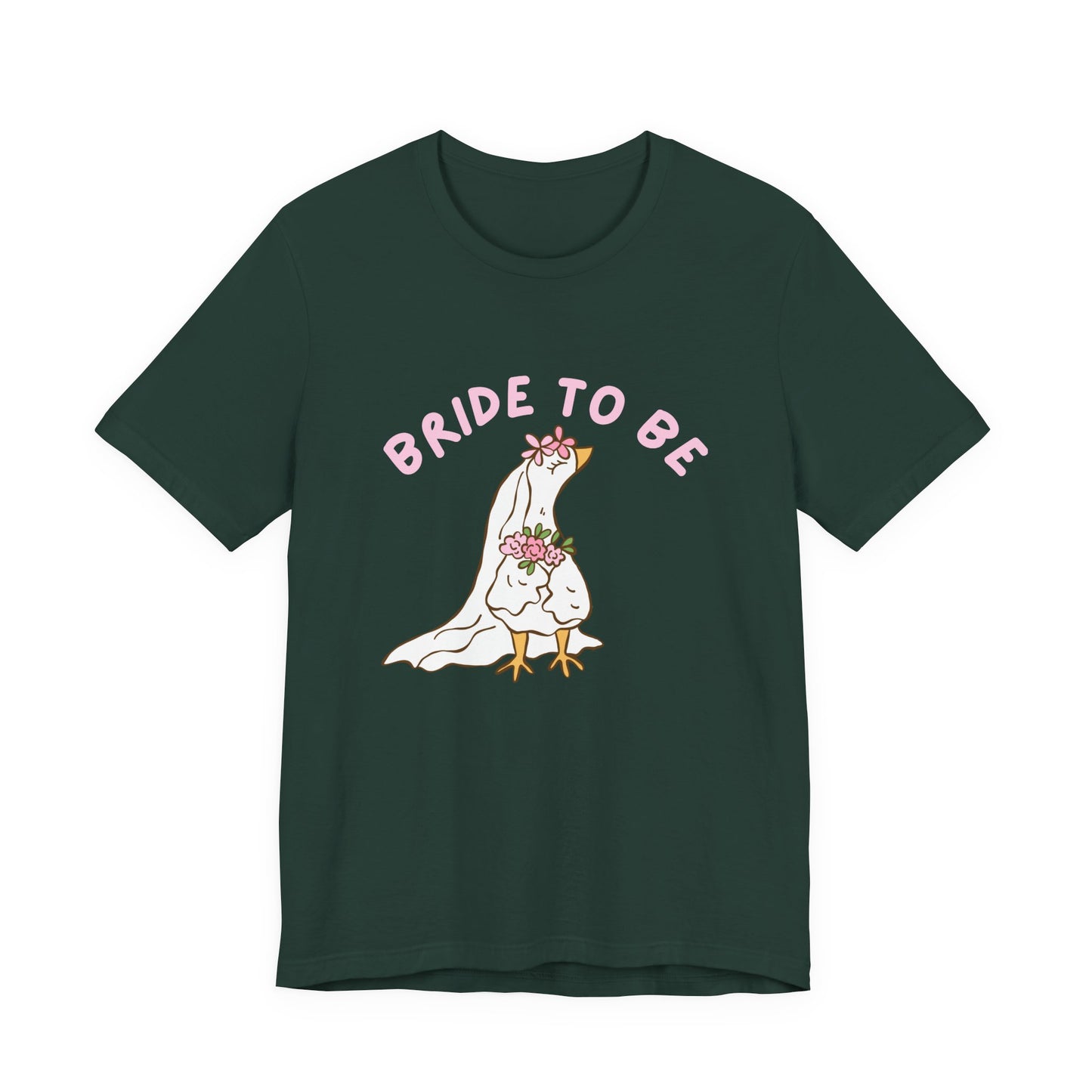 Bride to Be Cute Silly Goose Tee, Bachelorette Party Shirt