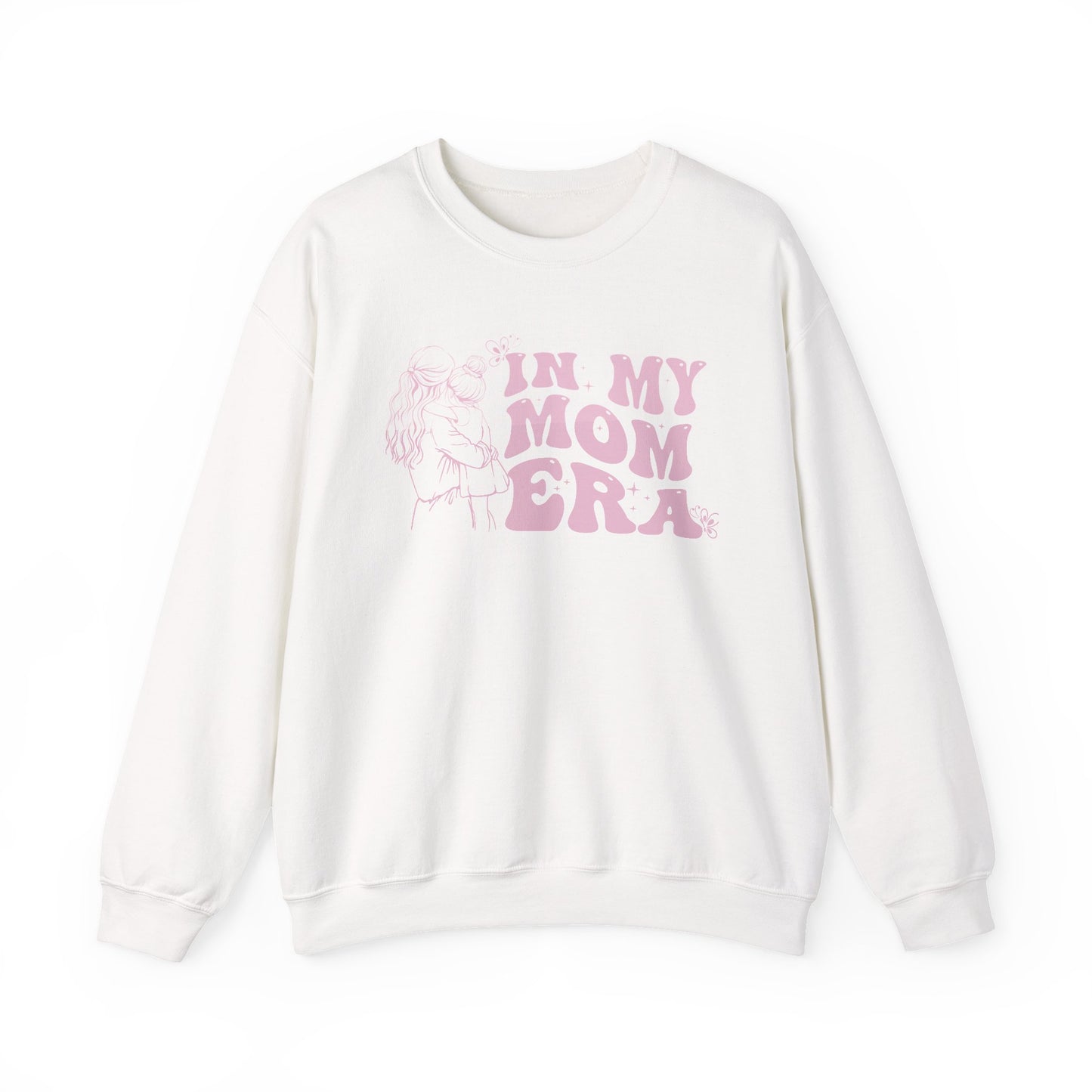 "In My Mom" Era, with Mom and Daughter silhouette Sweatshirt
