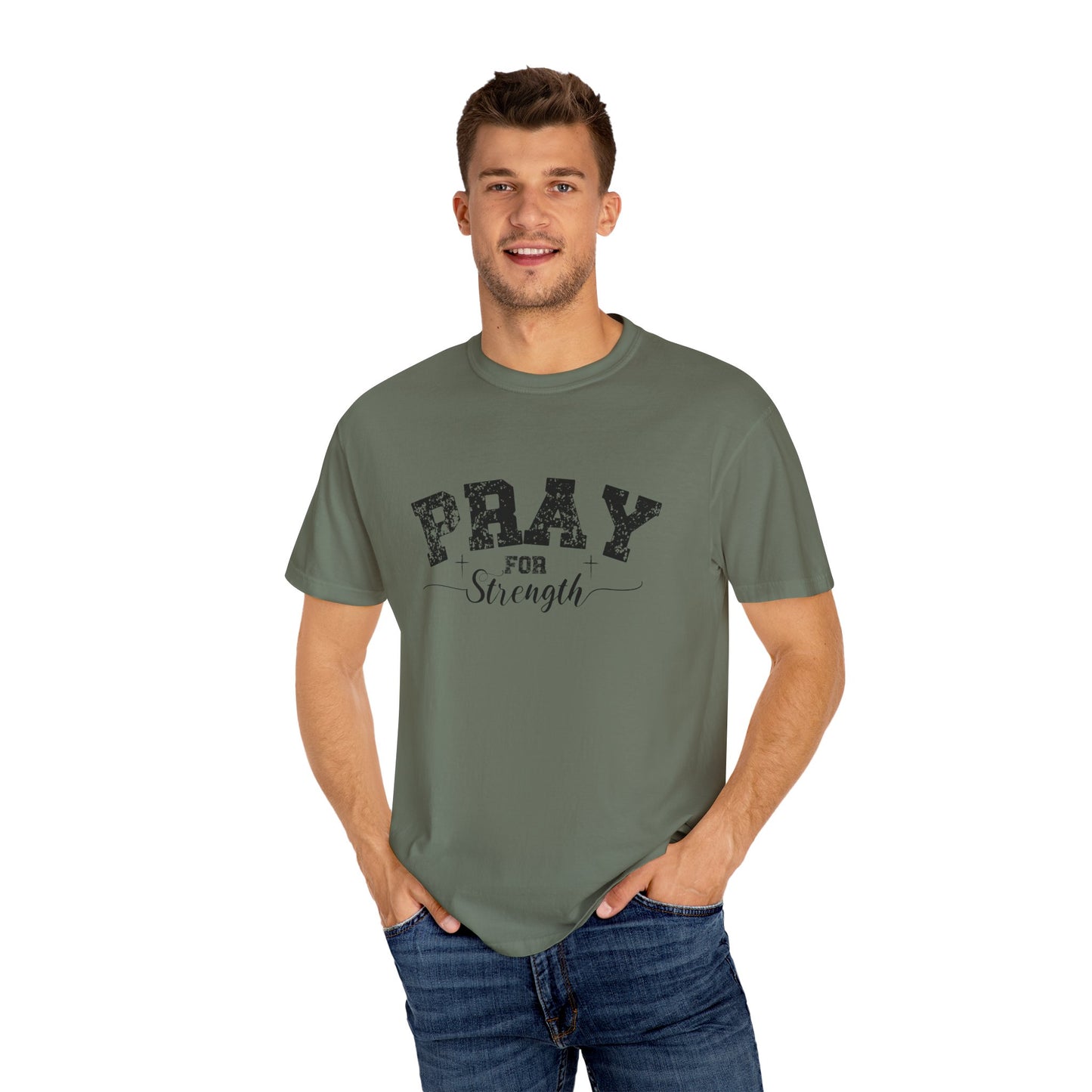 Pray for Strength Inspirational Unisex T-shirt