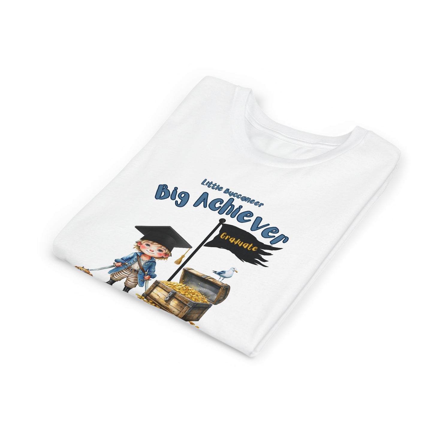 Little Buccaneer, Big Achiever! Kindergarten Graduate Tee – Class of 2025, Kindergarten Graduate Tee, Graduation Shirt, Class of 2023, Back to School, Gift for Kids, Achievement Celebration