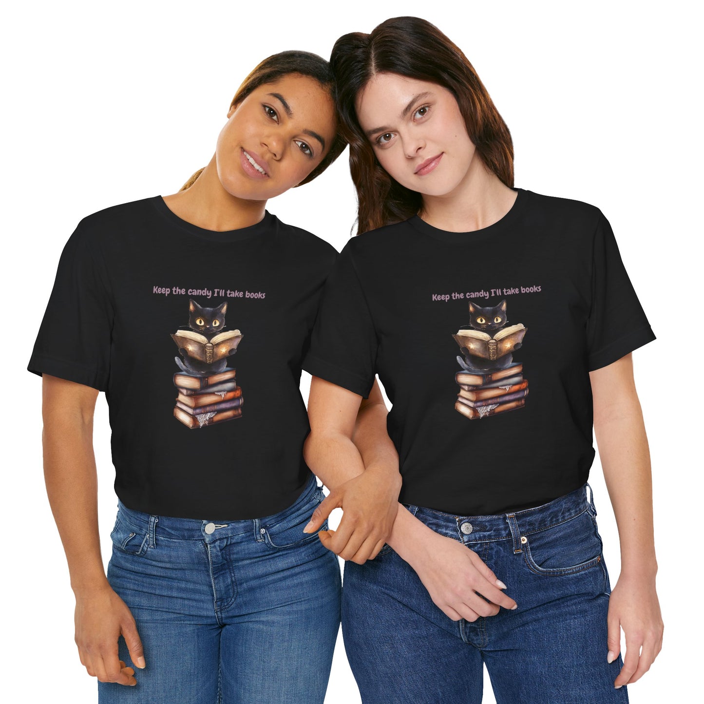 Keep the Candy, Ill Take Books Funny Halloween Book Lover tee