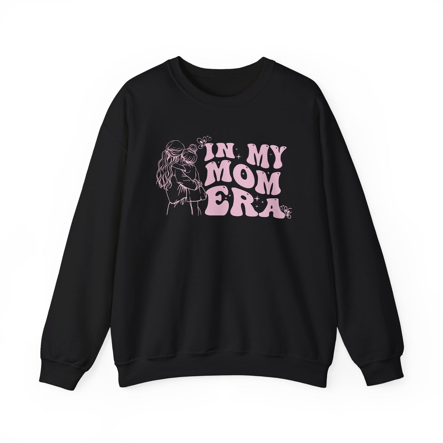"In My Mom" Era, with Mom and Daughter silhouette Sweatshirt