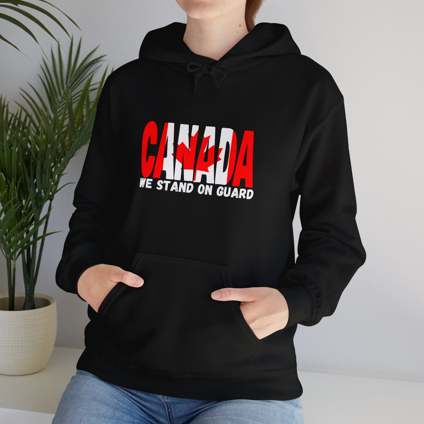 Canada we stand on guard Unisex Hoodie