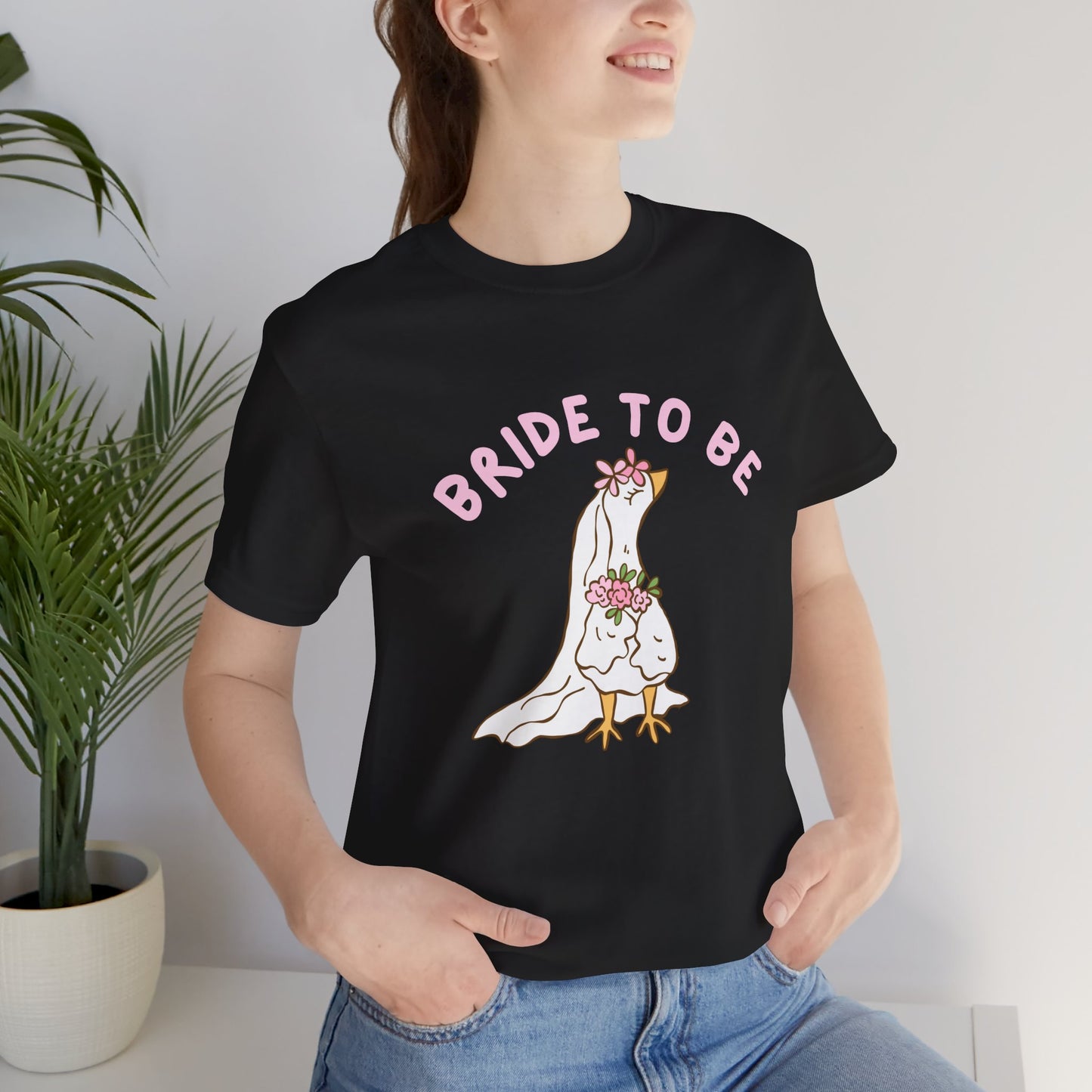 Bride to Be Cute Silly Goose Tee, Bachelorette Party Shirt