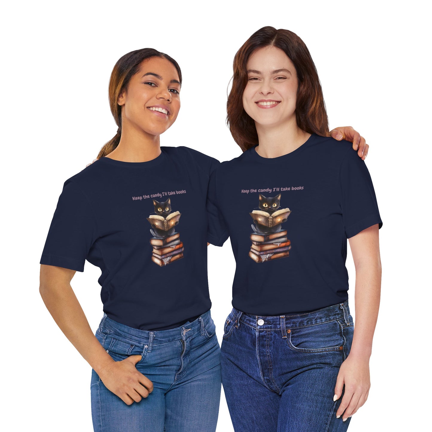 Keep the Candy, Ill Take Books Funny Halloween Book Lover tee
