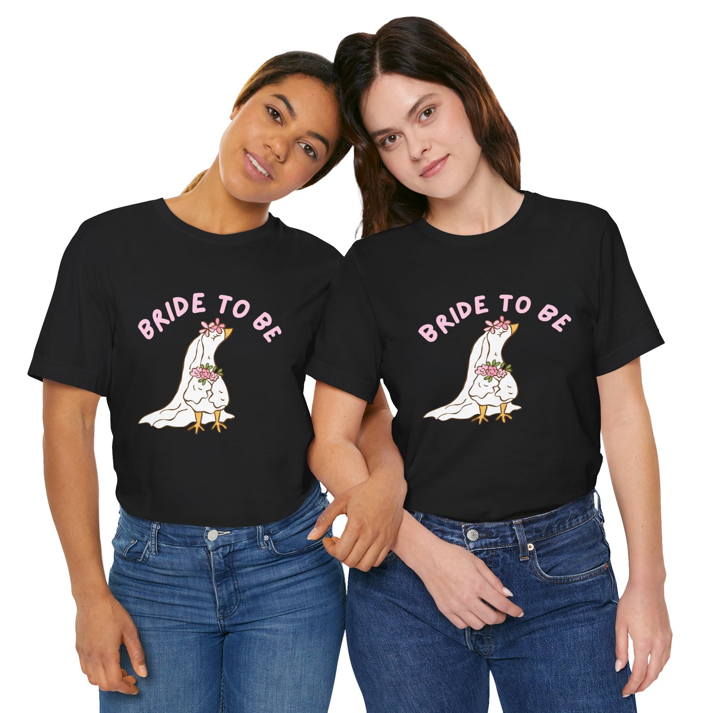 Bride to Be Cute Silly Goose Tee, Bachelorette Party Shirt