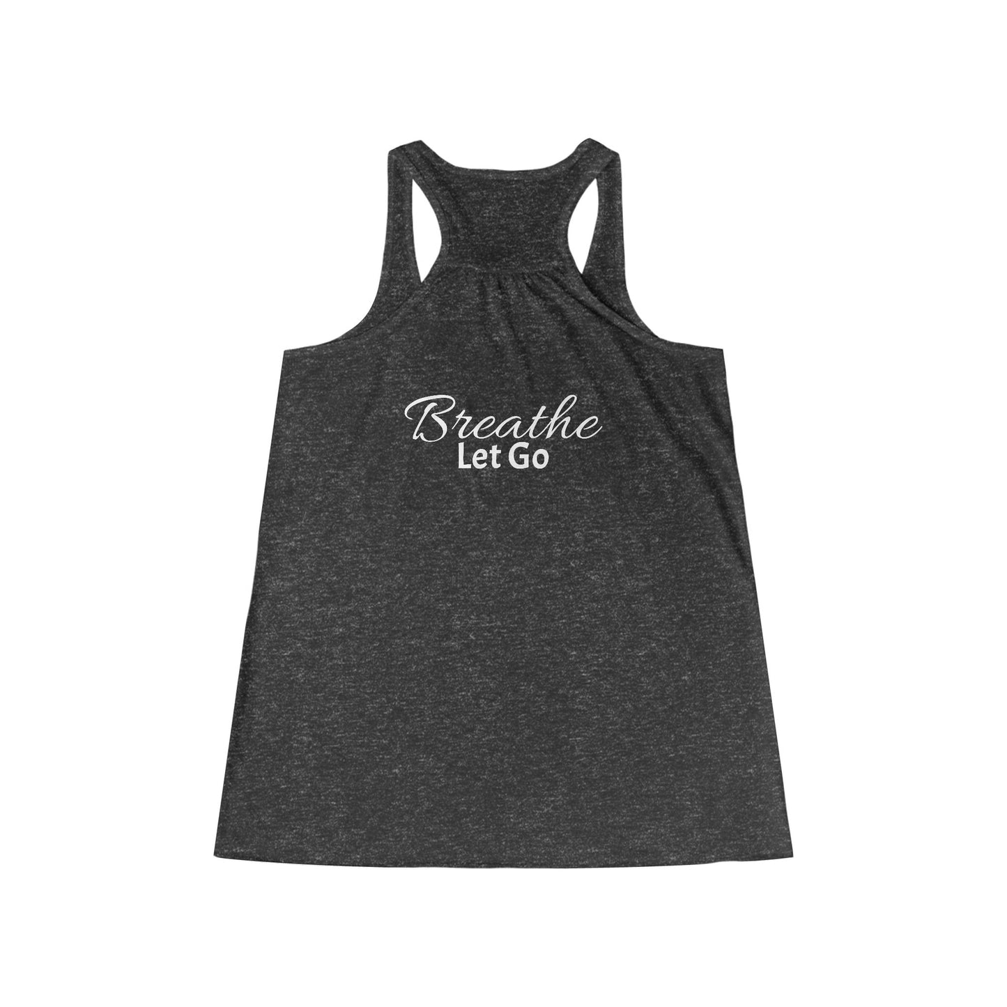 I do Yoga to burn off the crazy, Flowy Racerback Tank