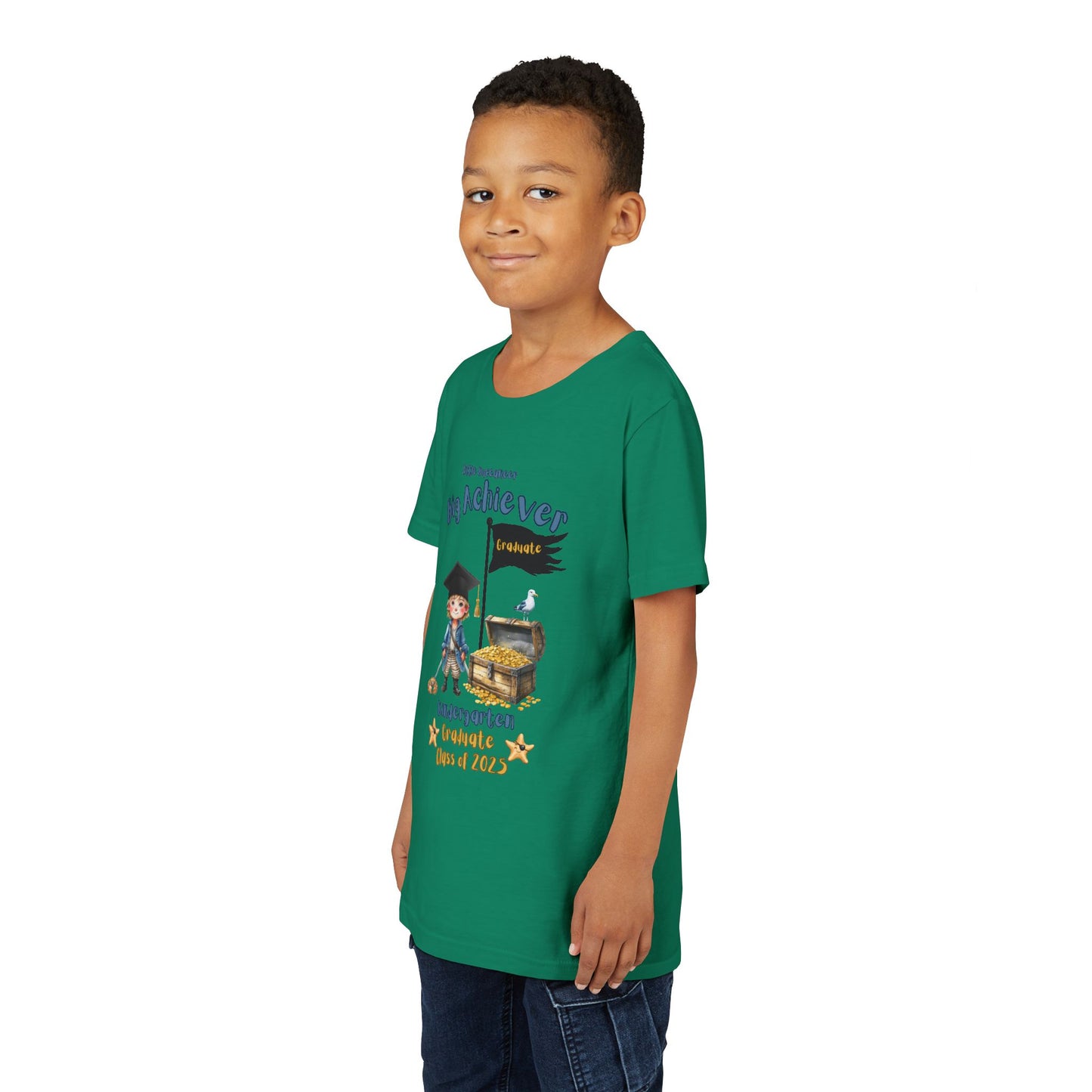 Little Buccaneer, Big Achiever! Kindergarten Graduate Tee – Class of 2025, Kindergarten Graduate Tee, Graduation Shirt, Class of 2023, Back to School, Gift for Kids, Achievement Celebration