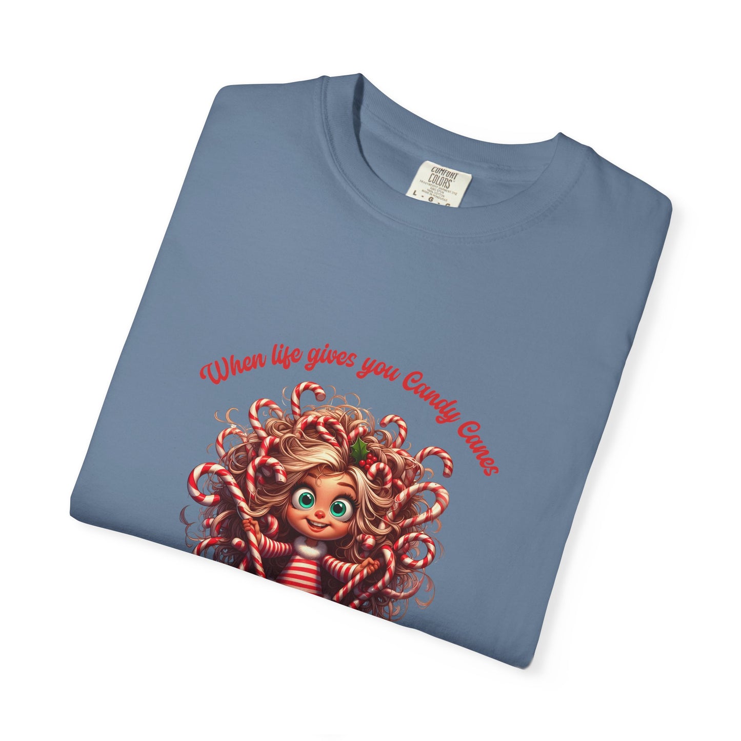 Candy Cane Chaos Tee – Get Tangled & Keep Smiling