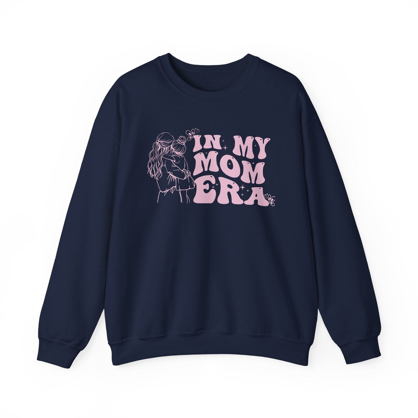 "In My Mom" Era, with Mom and Daughter silhouette Sweatshirt