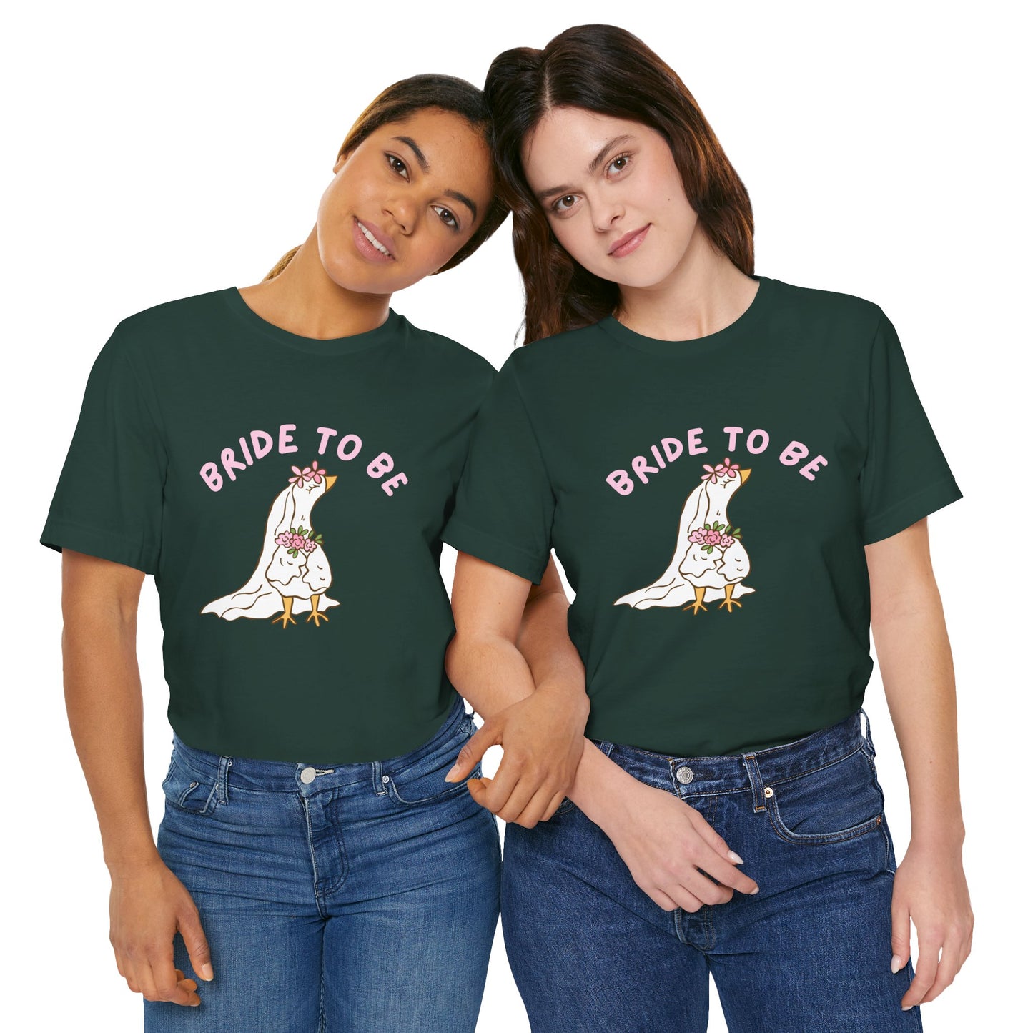 Bride to Be Cute Silly Goose Tee, Bachelorette Party Shirt