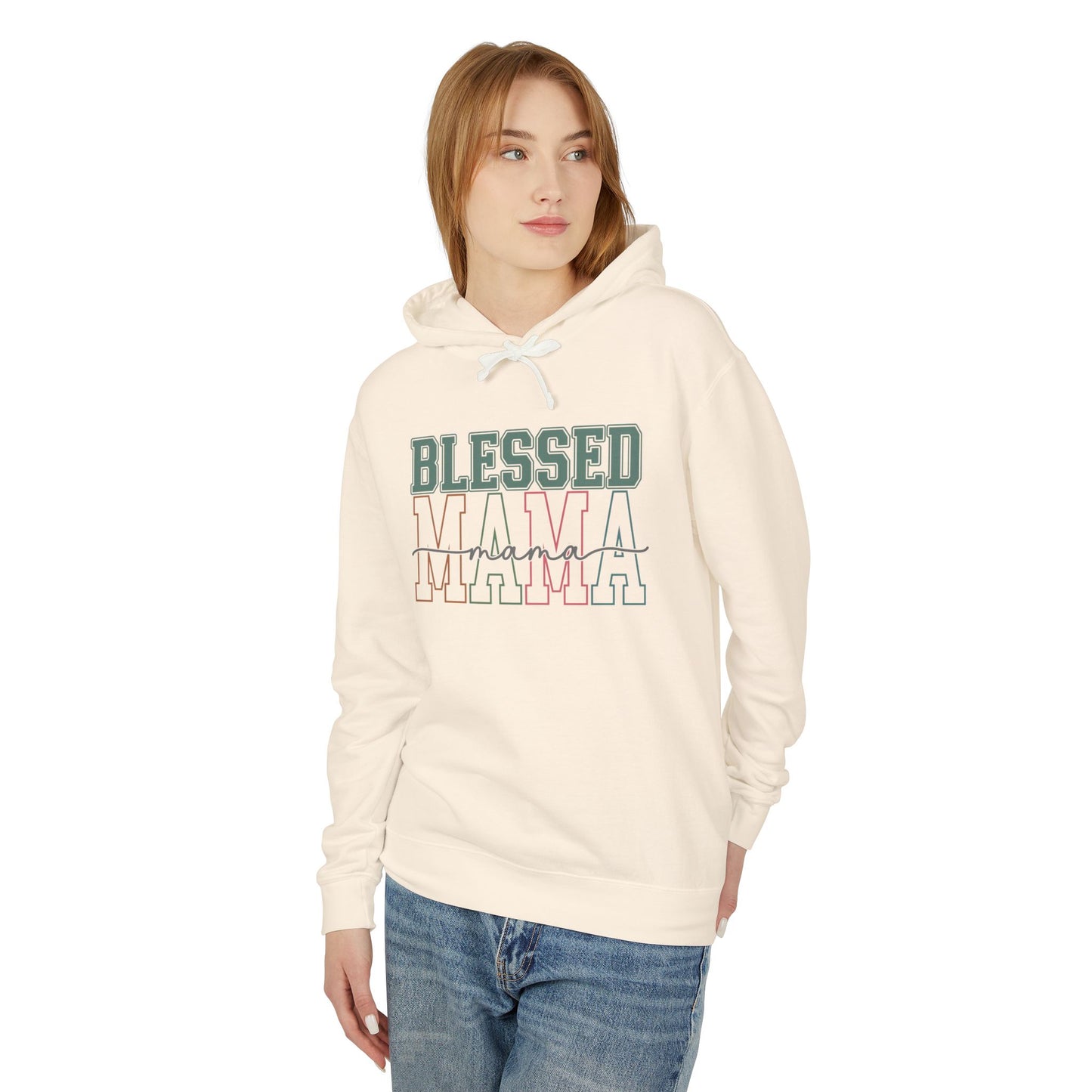 Blessed Mama Lightweight Hoodie