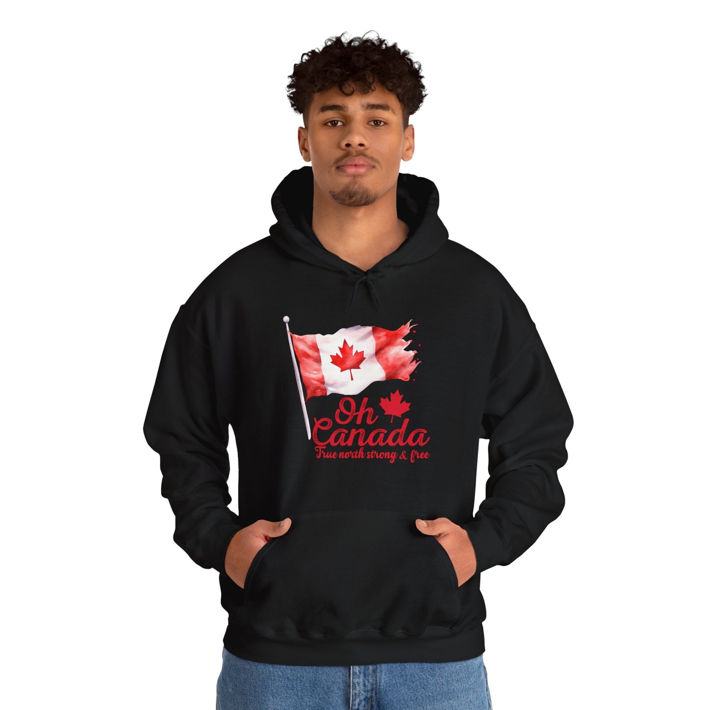 Oh Canada: True North, Strong and Free Hoodie