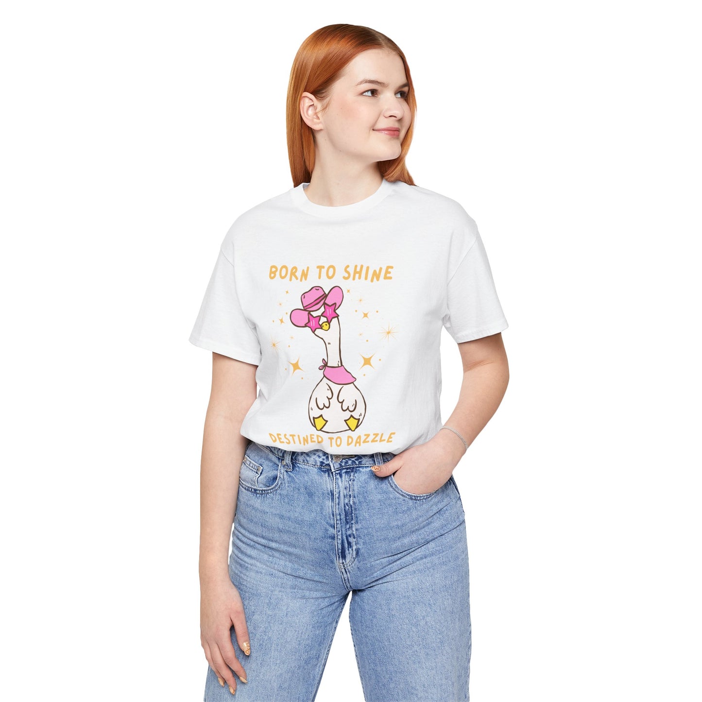 Born to Shine, Destined to Dazzle Funny Silly Goose Shirt