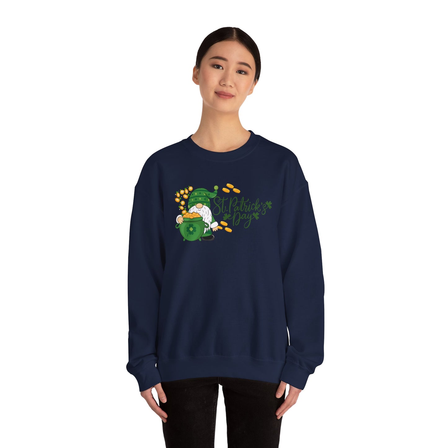St Patrick's Day "Lucky" Gnome Sweatshirt