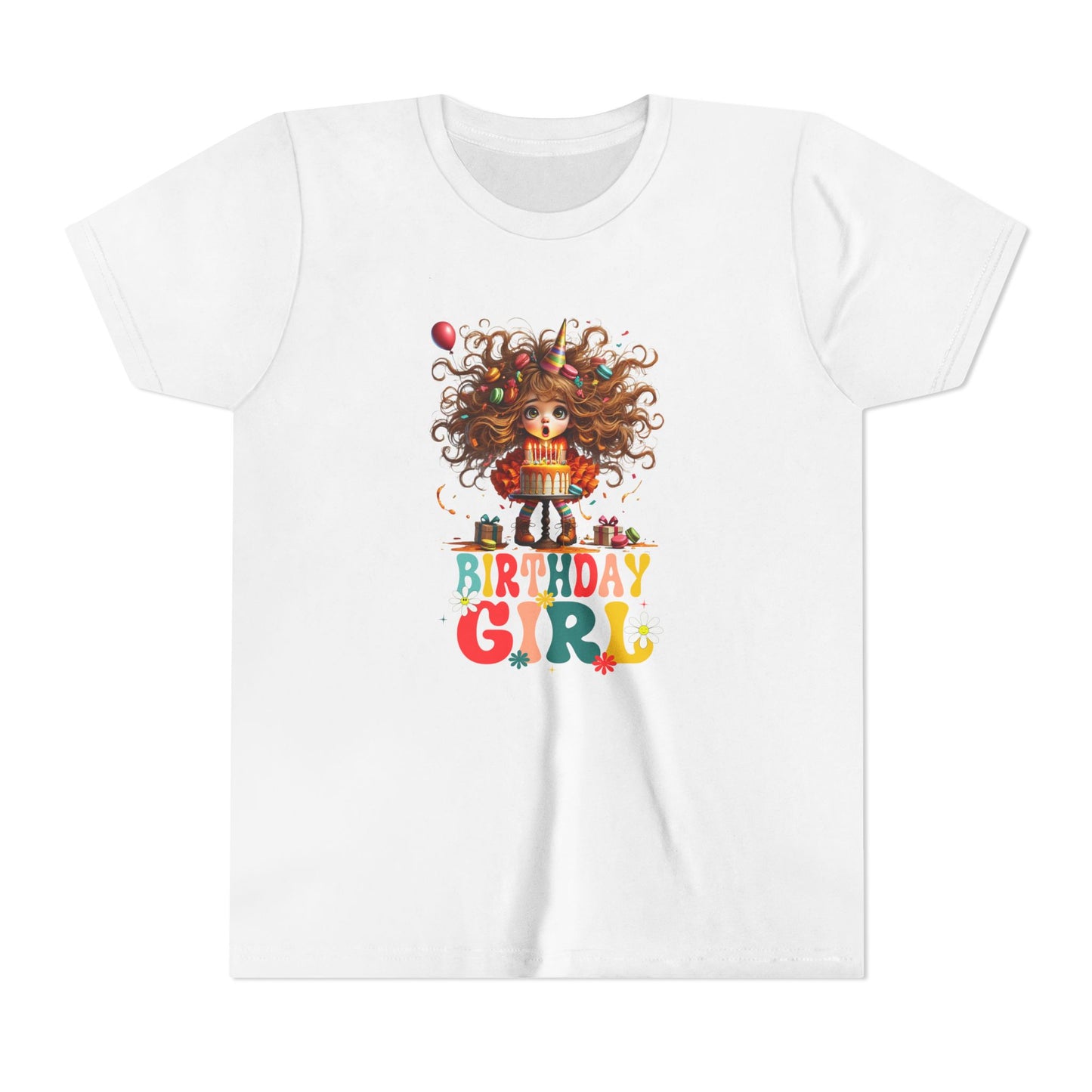 Birthday Girl blow out your candles Youth Tee