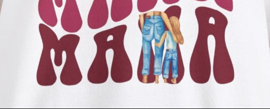 Pink Mama Crewneck Sweatshirt