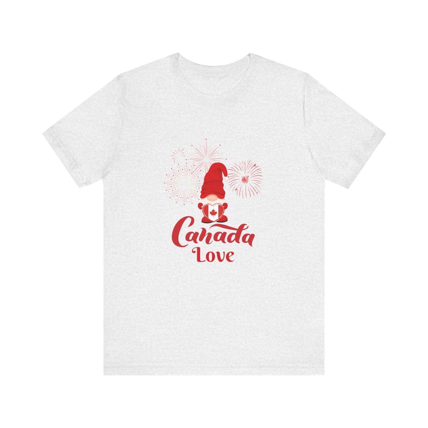 Canada Fireworks Gnome Graphic Classic fit Tee