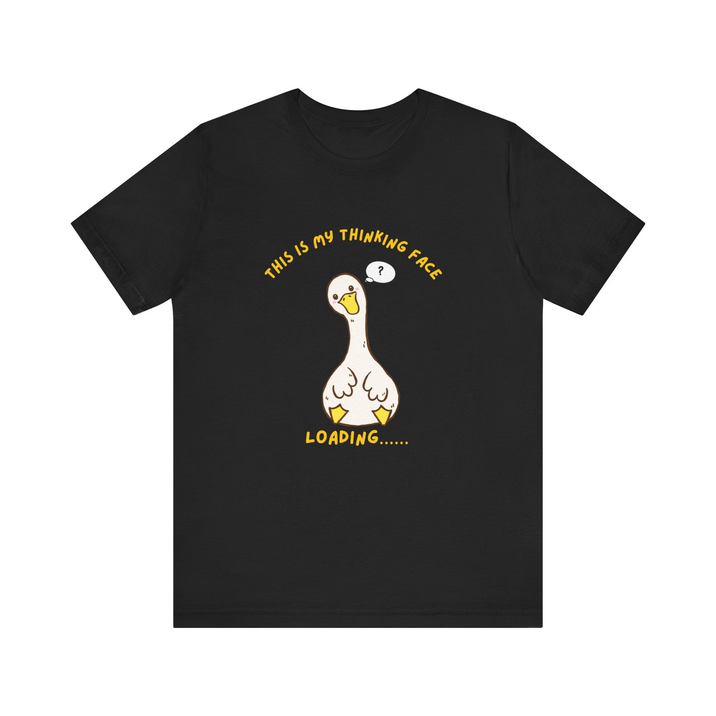 This Is My Thinking Face Funny Silly Goose Shirt