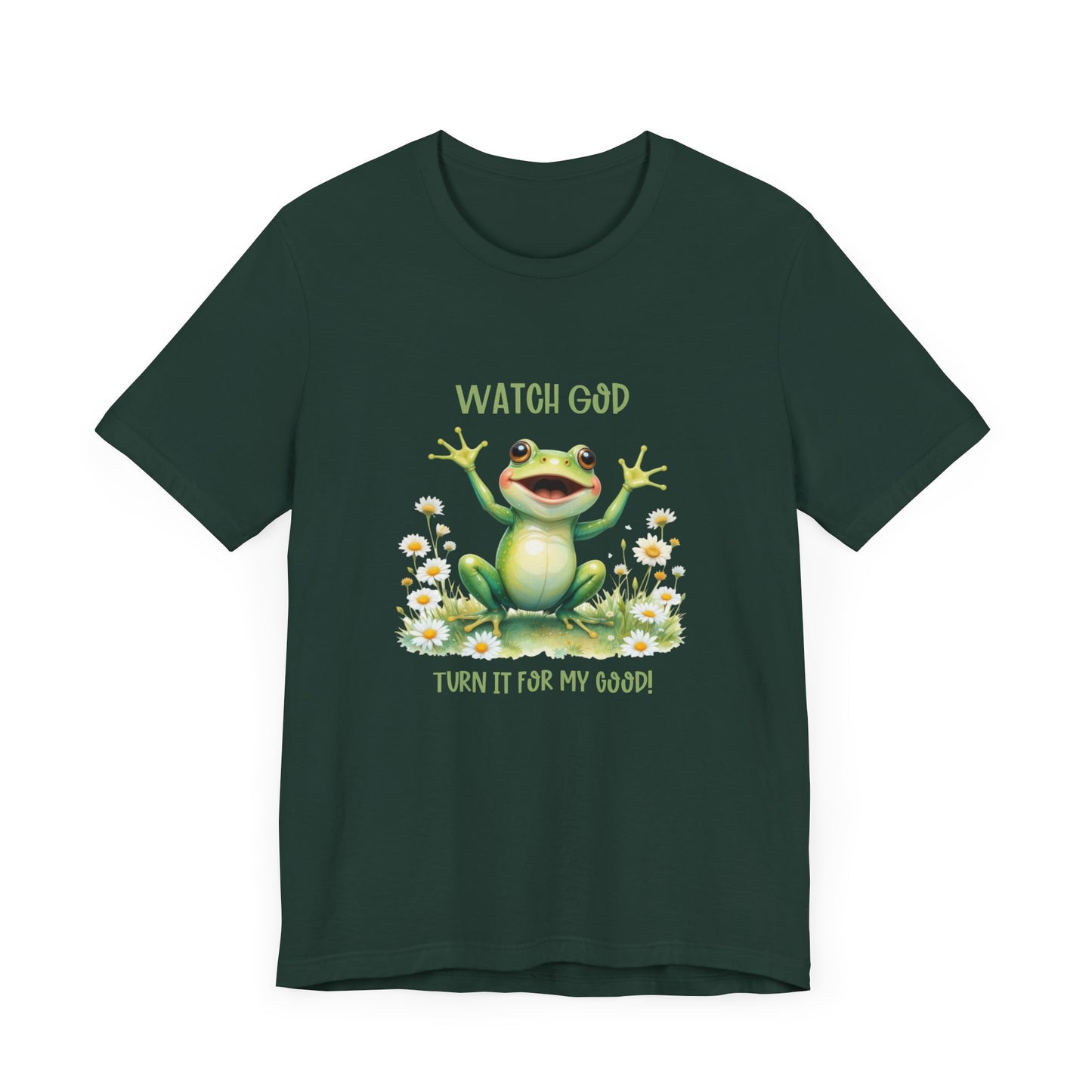 Watch God turn it for my good classic fit tee