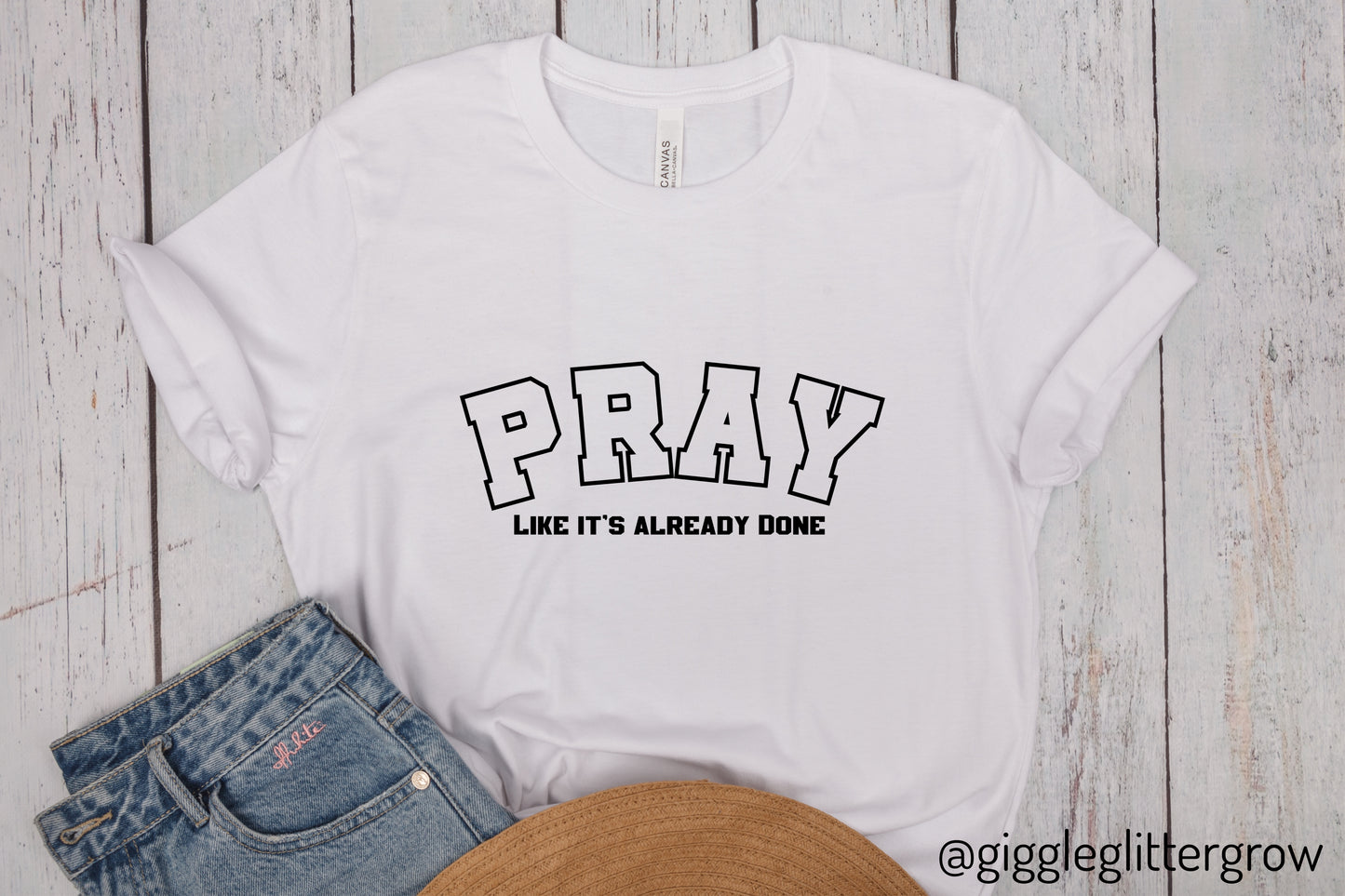 Pray like its already done Classic fit T-Shirt