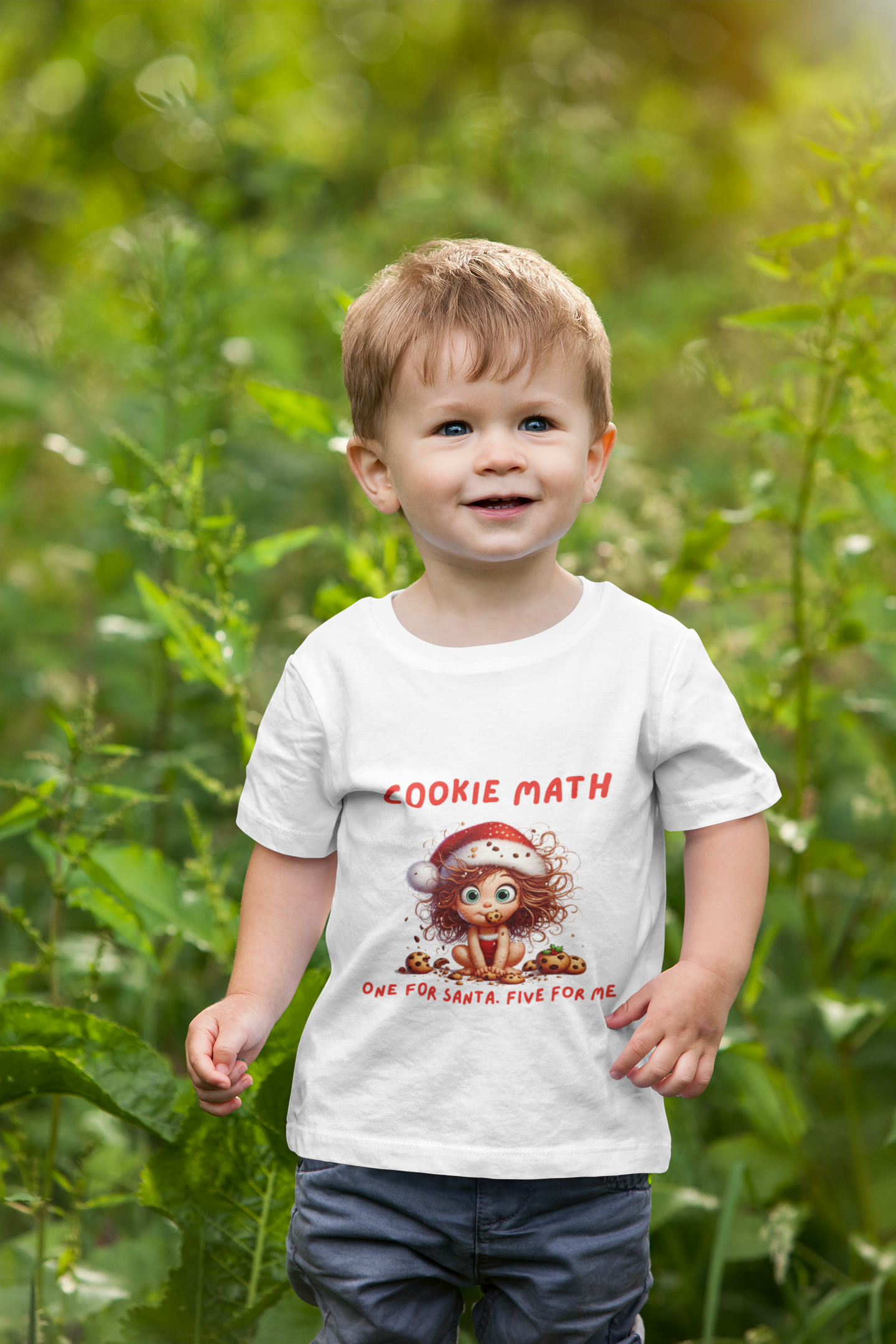 Kids Cookie Math Tee - Fun Holiday T-Shirt