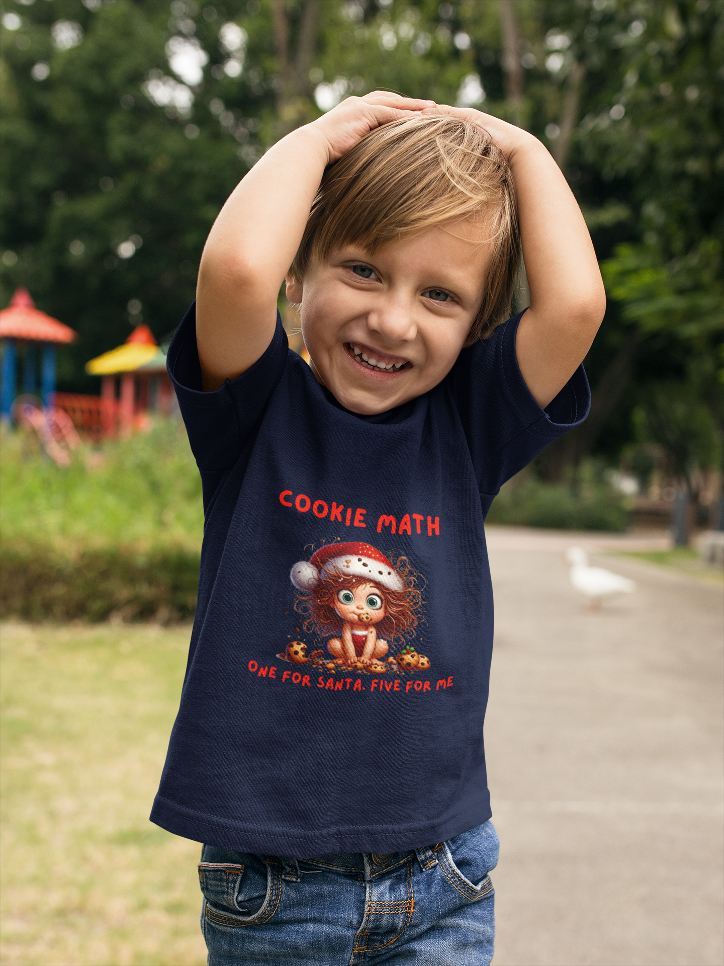Kids Cookie Math Tee - Fun Holiday T-Shirt