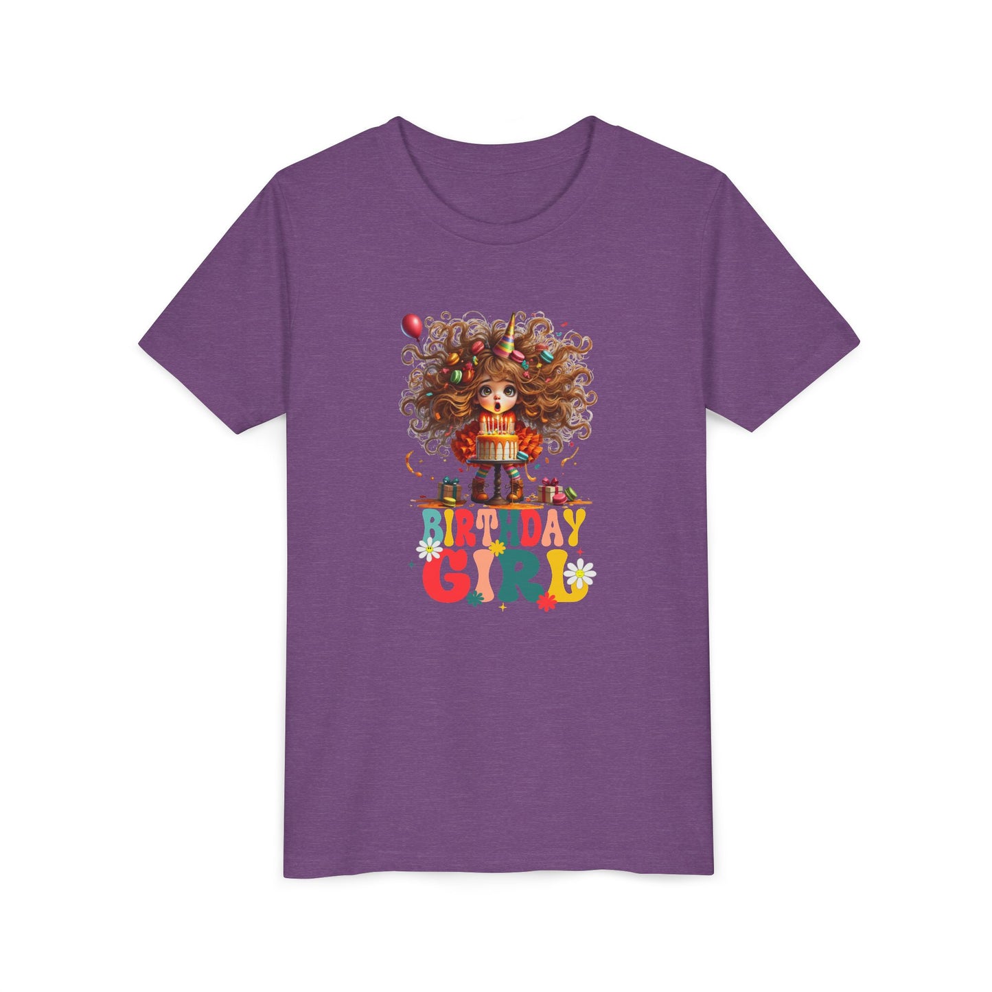 Birthday Girl blow out your candles Youth Tee