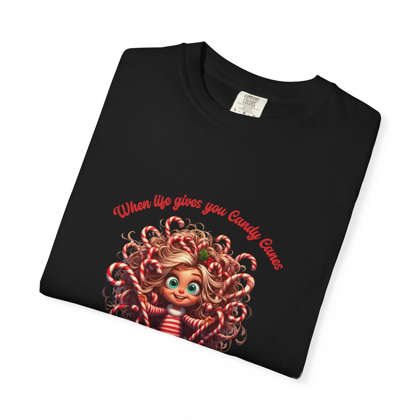 Candy Cane Chaos Tee – Get Tangled & Keep Smiling