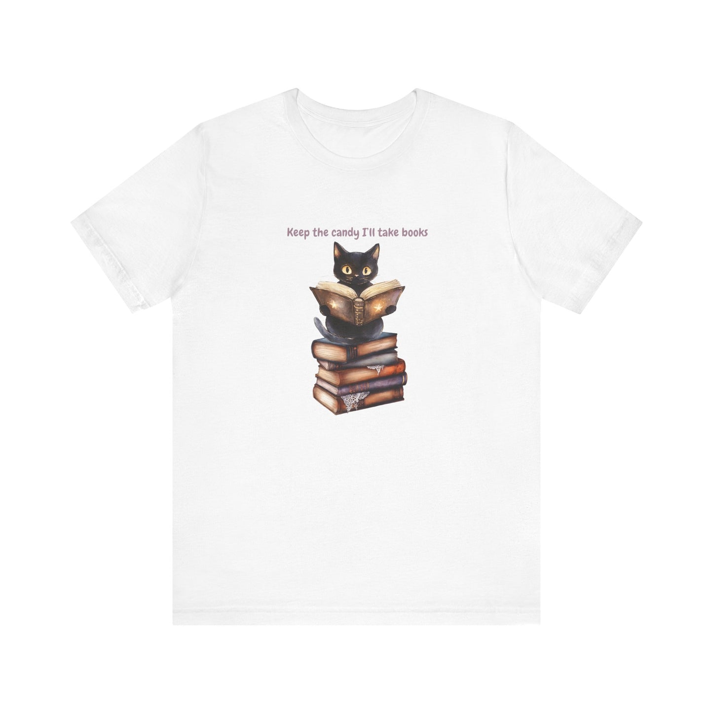 Keep the Candy, Ill Take Books Funny Halloween Book Lover tee