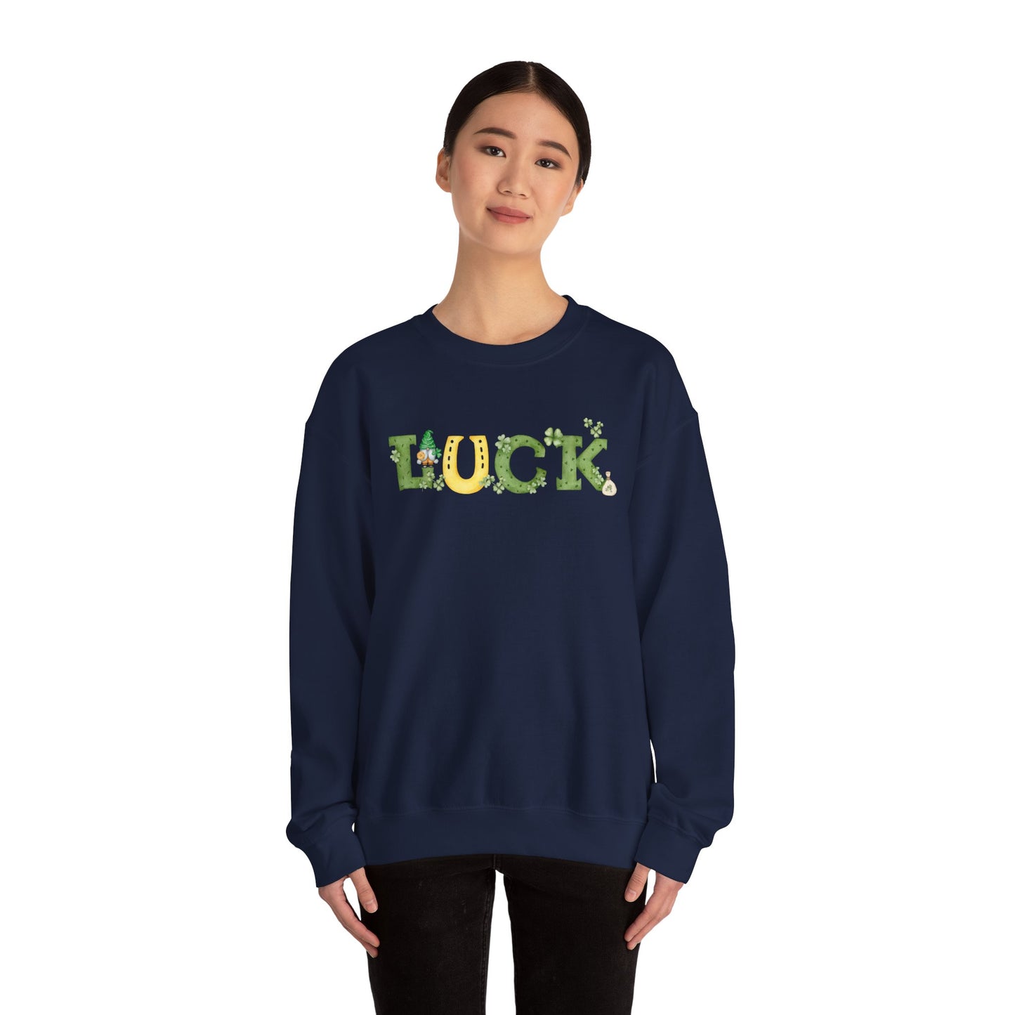 "Luck" Gnome Sweater