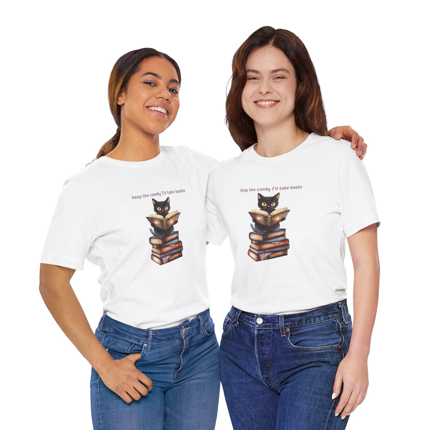 Keep the Candy, Ill Take Books Funny Halloween Book Lover tee