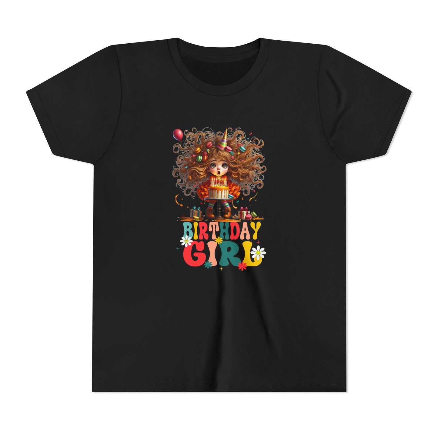 Birthday Girl blow out your candles Youth Tee