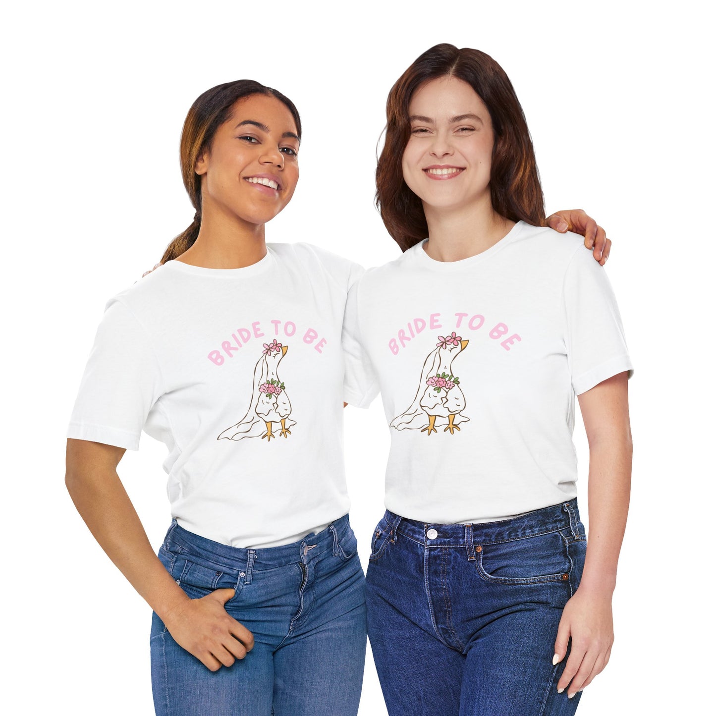 Bride to Be Cute Silly Goose Tee, Bachelorette Party Shirt