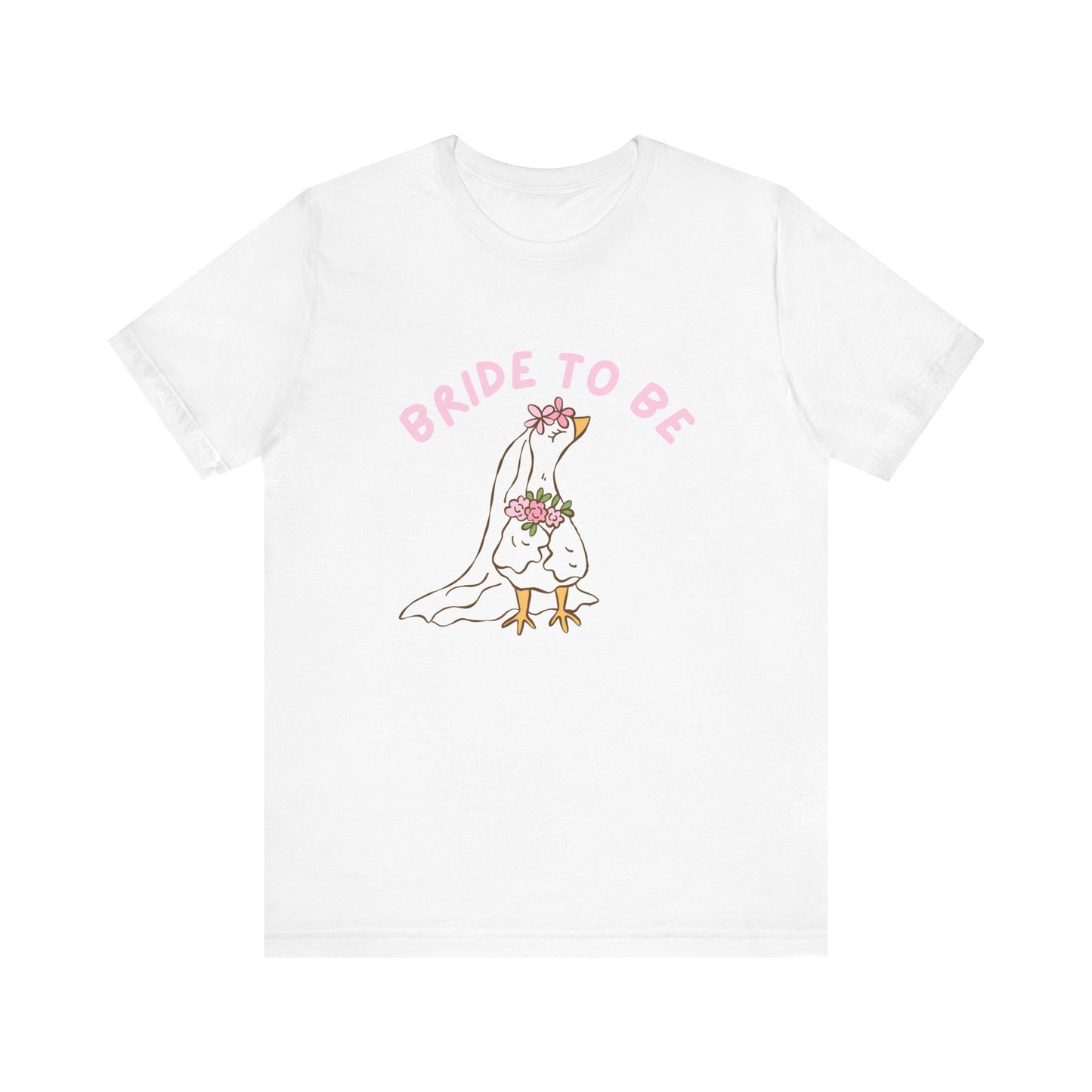 Bride to Be Cute Silly Goose Tee, Bachelorette Party Shirt