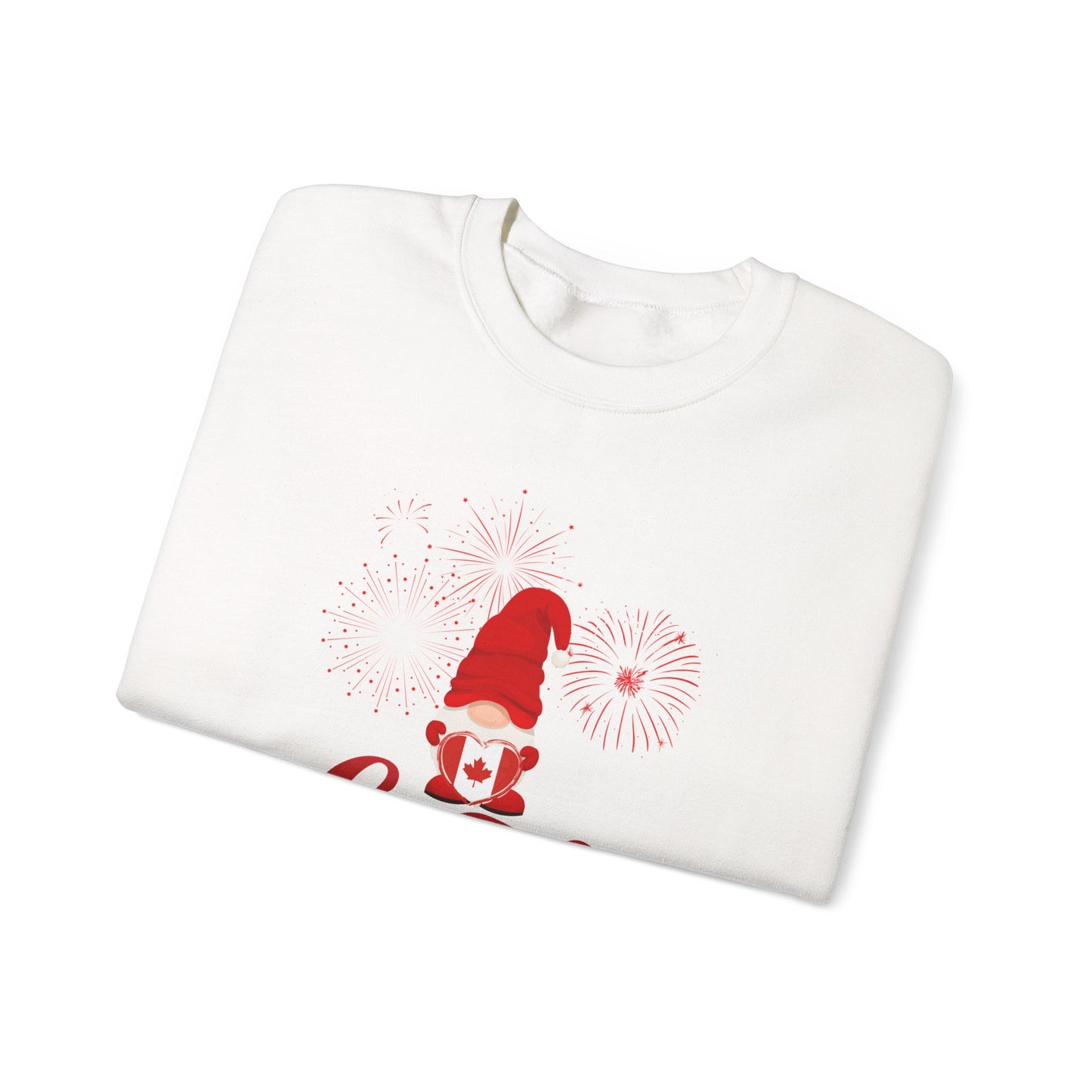 Canada Day Gnome Crew neck Sweatshirt