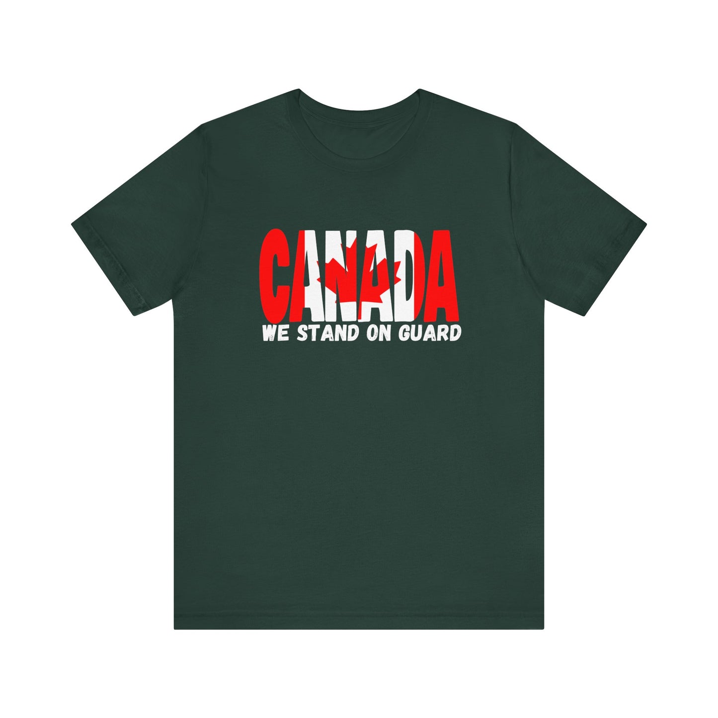 Canada We Stand On Guard Tee, Unisex Shirt