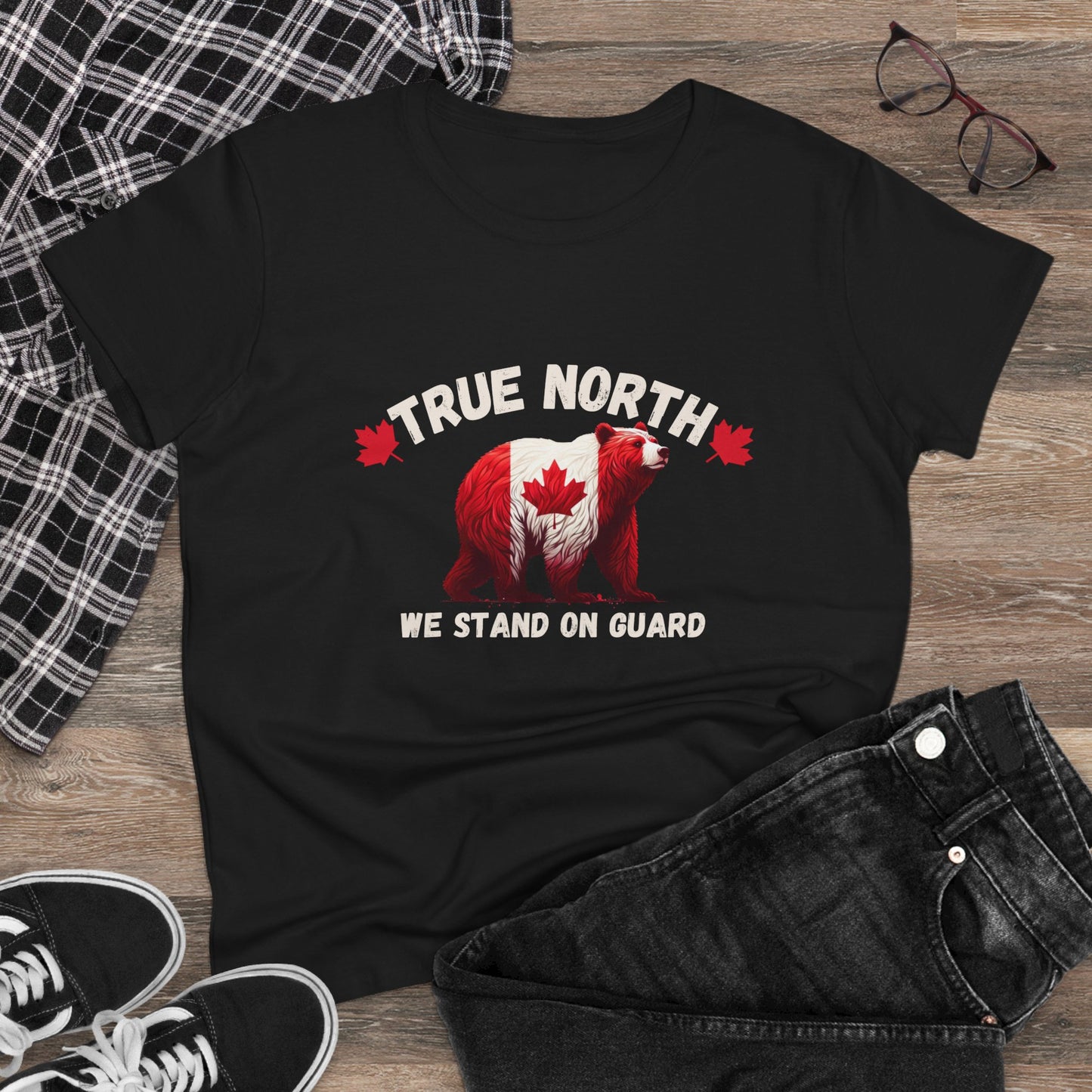 True North Canada womans semi fitted Tee
