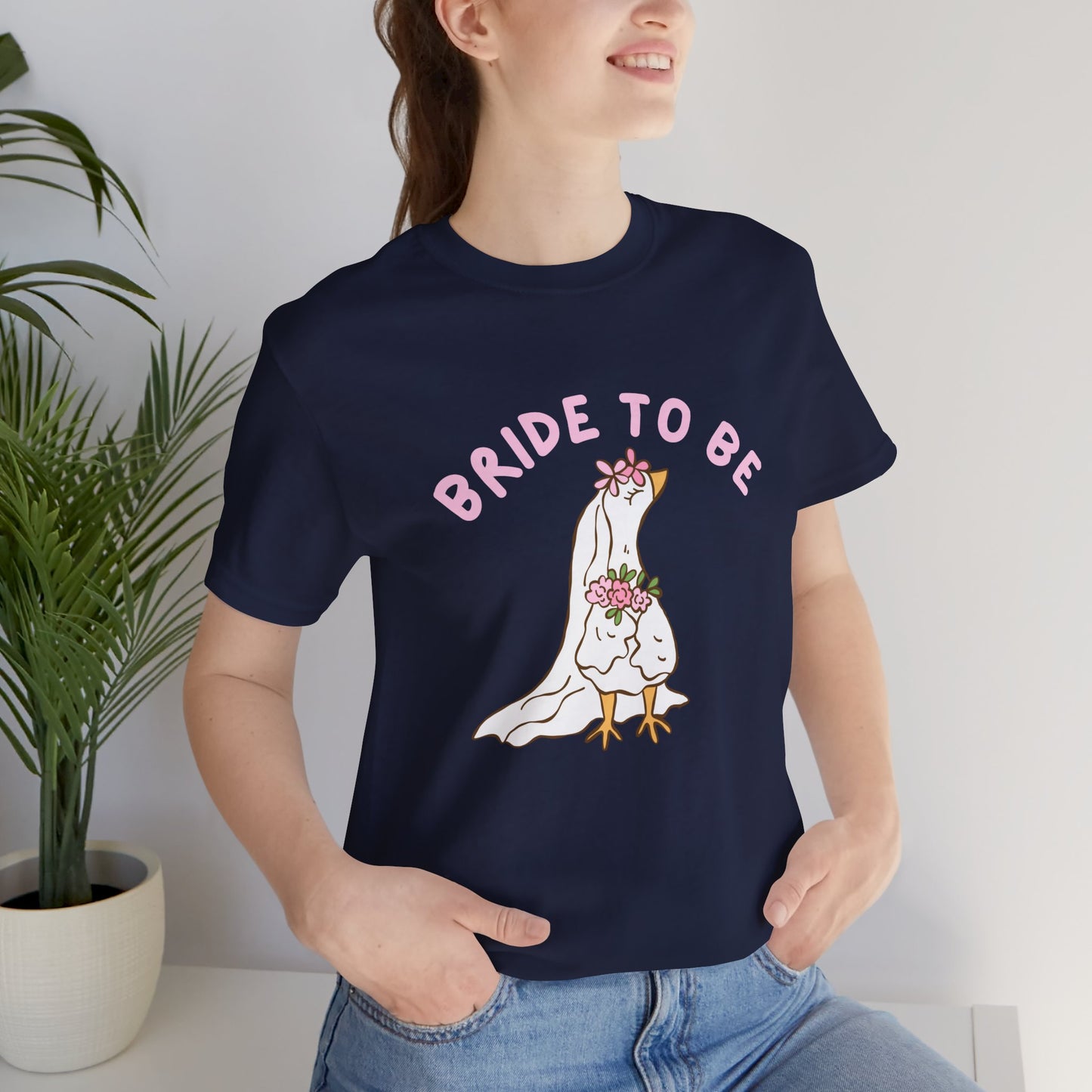 Bride to Be Cute Silly Goose Tee, Bachelorette Party Shirt
