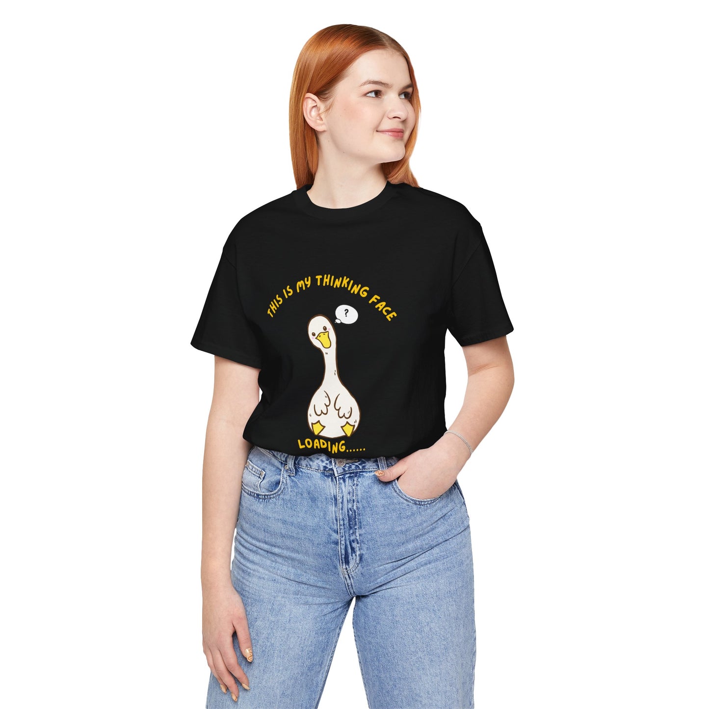 This Is My Thinking Face Funny Silly Goose Shirt