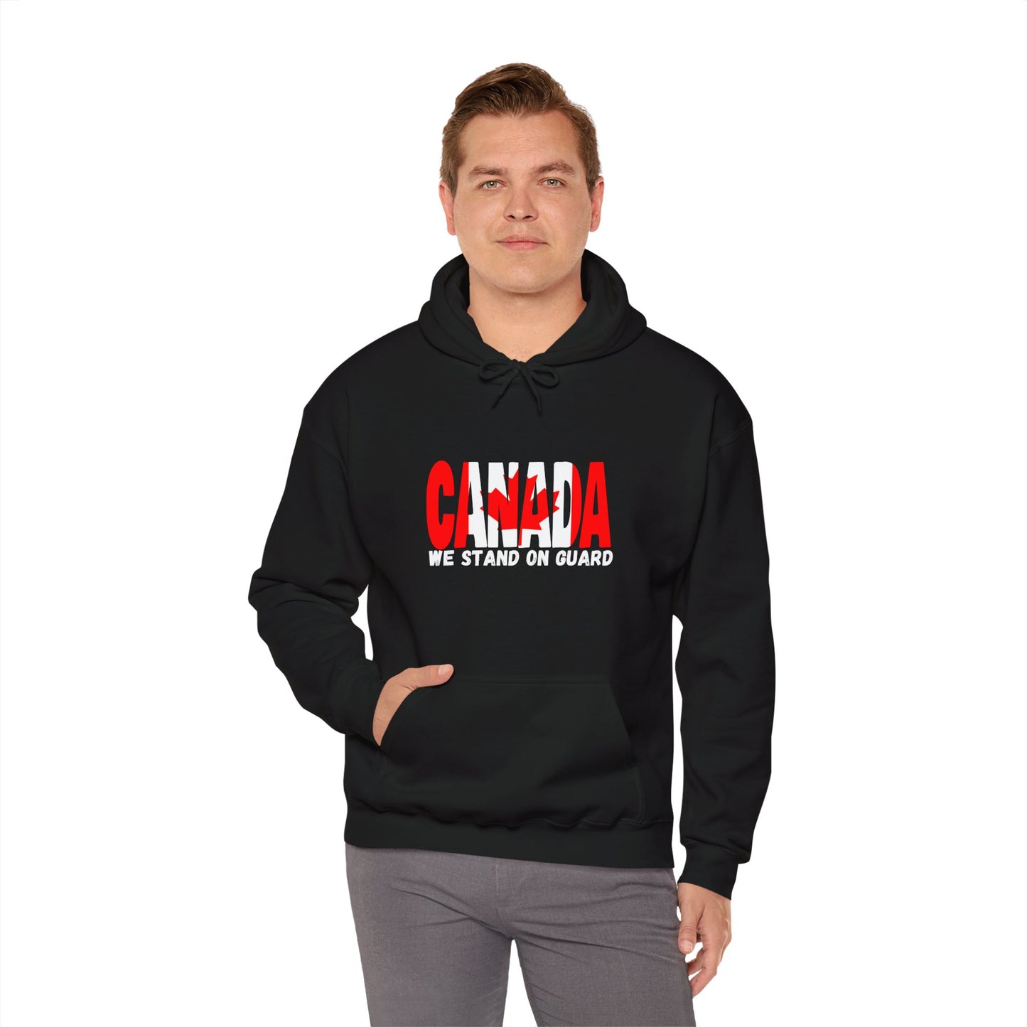 Canada we stand on guard Unisex Hoodie