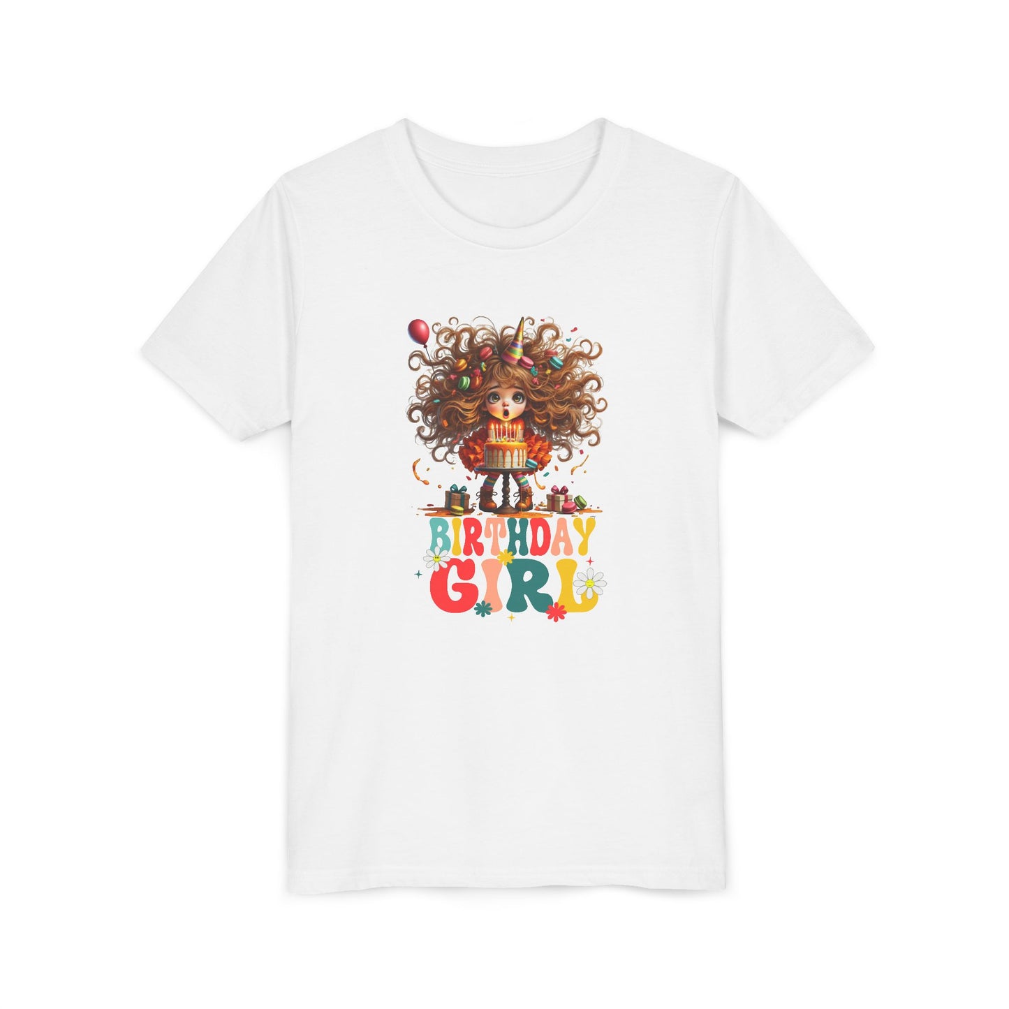 Birthday Girl blow out your candles Youth Tee