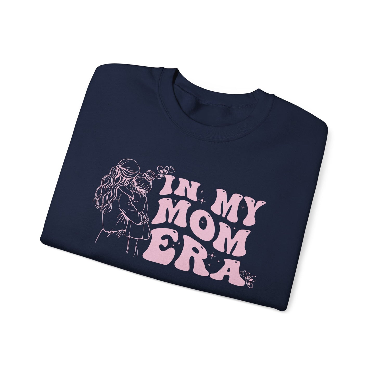 "In My Mom" Era, with Mom and Daughter silhouette Sweatshirt