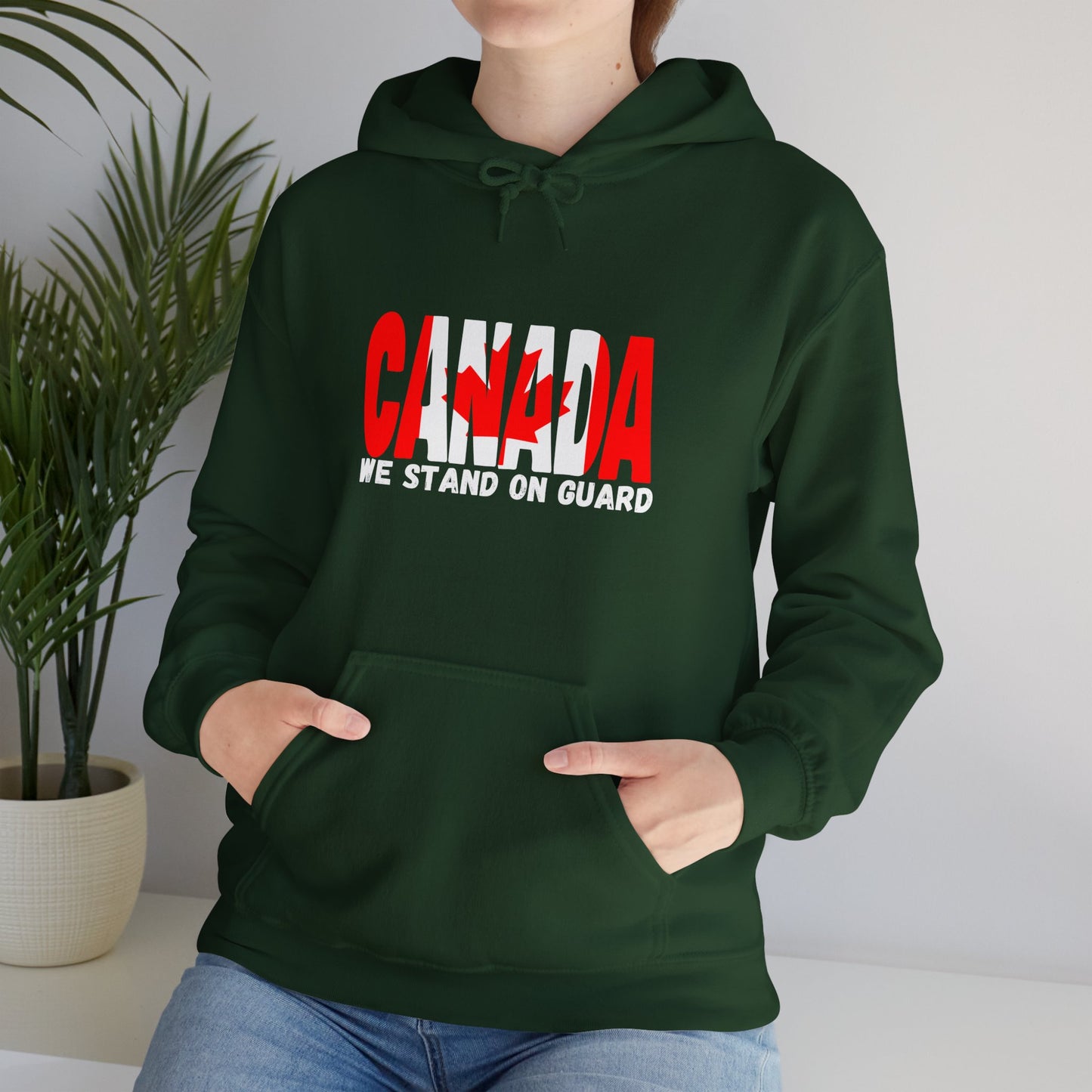 Canada we stand on guard Unisex Hoodie