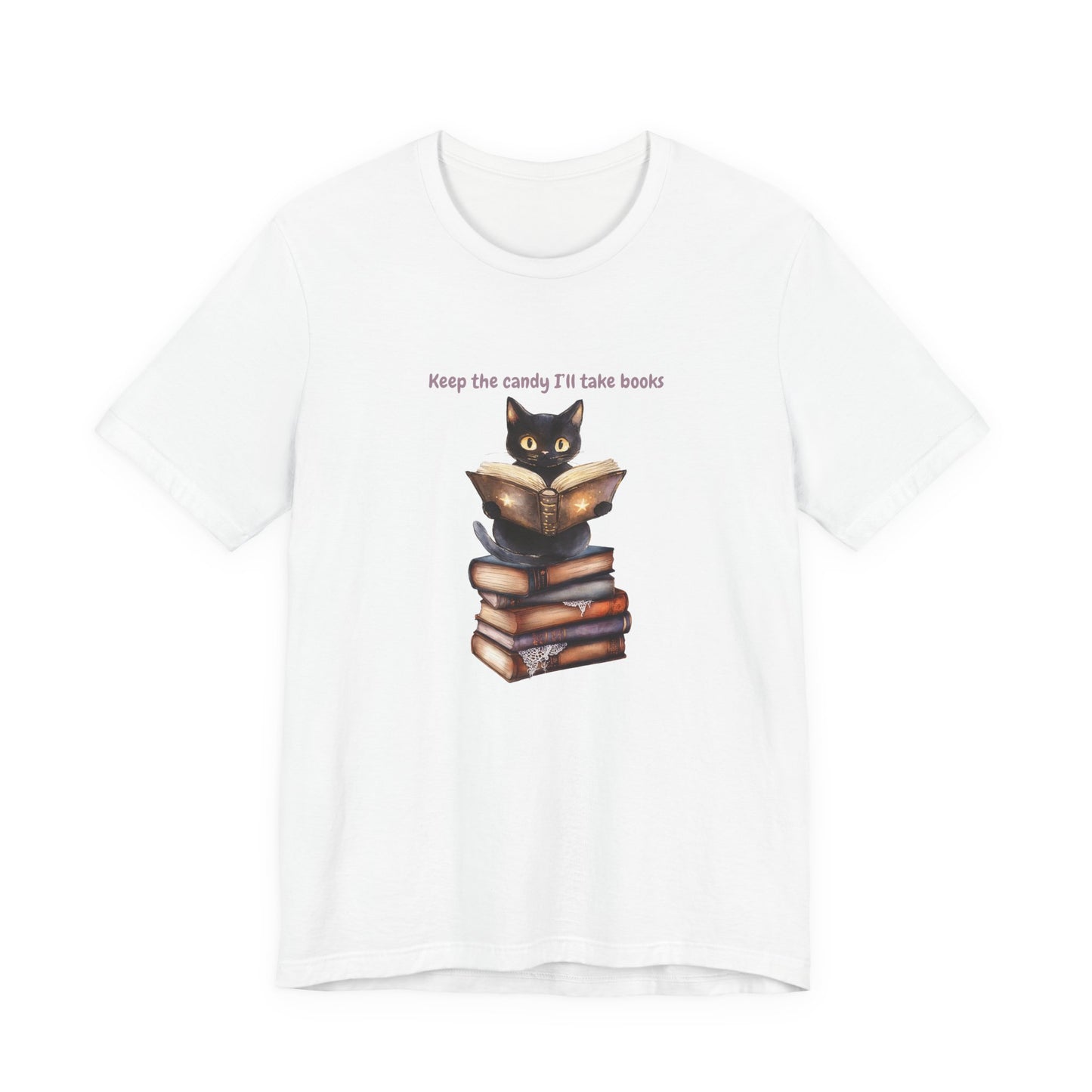 Keep the Candy, Ill Take Books Funny Halloween Book Lover tee