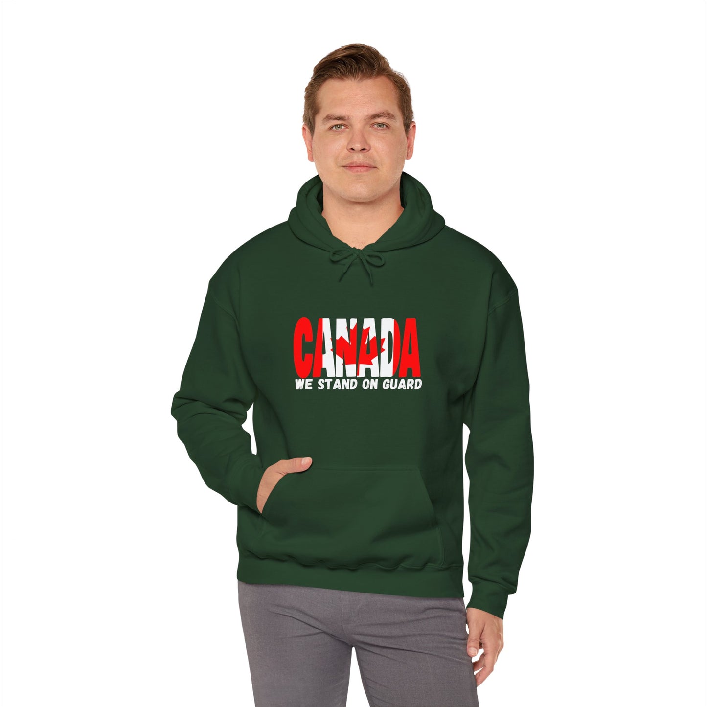 Canada we stand on guard Unisex Hoodie