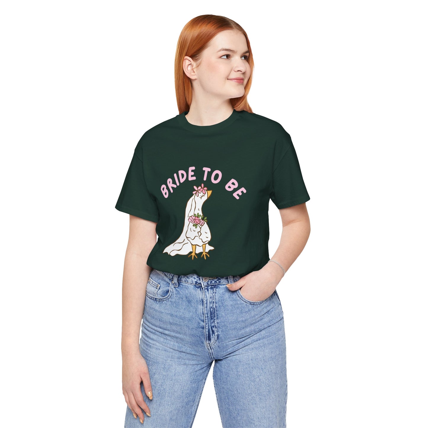 Bride to Be Cute Silly Goose Tee, Bachelorette Party Shirt